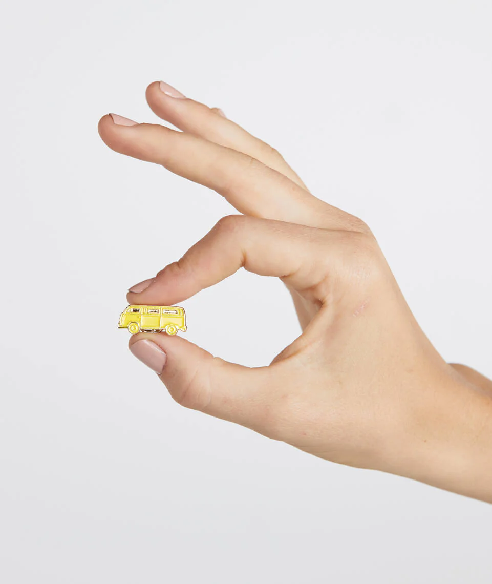 Yellow Bus Pin