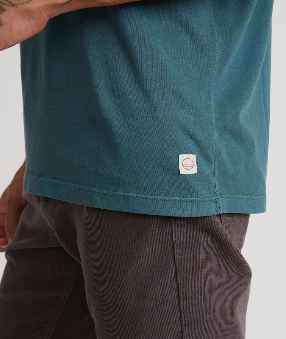 Signature Crew Tee in Ponderosa Pine