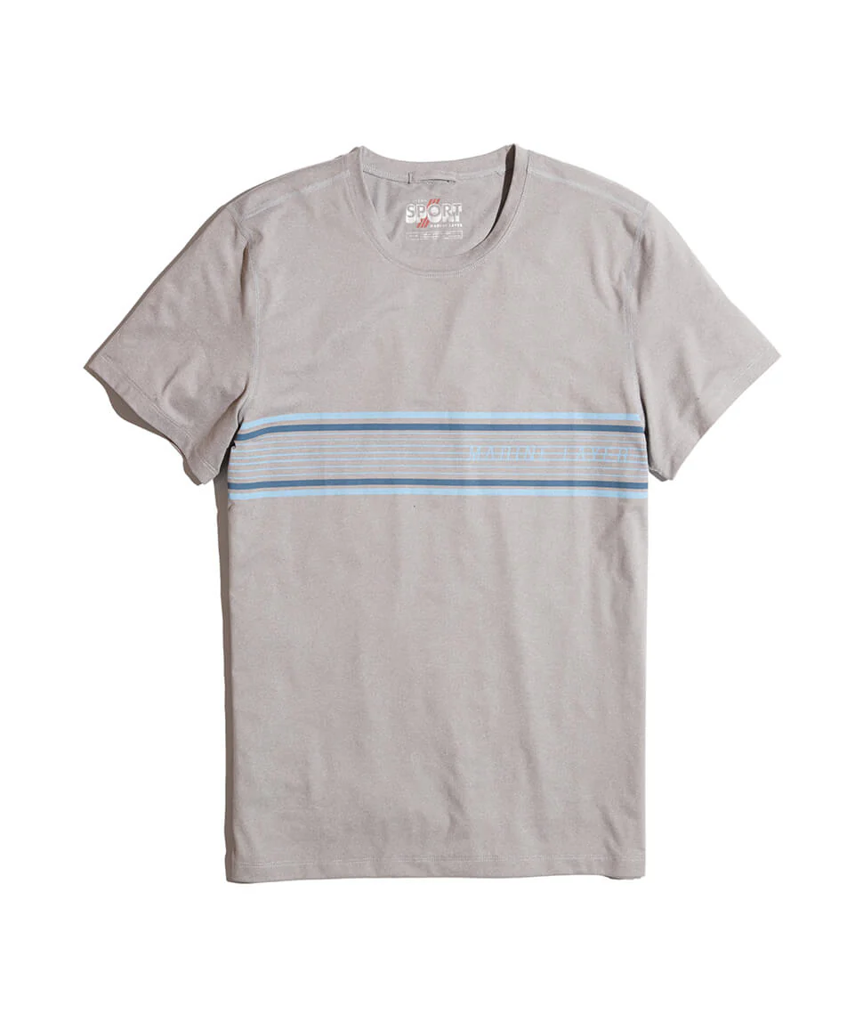 Sport Crew in Light Grey Heather