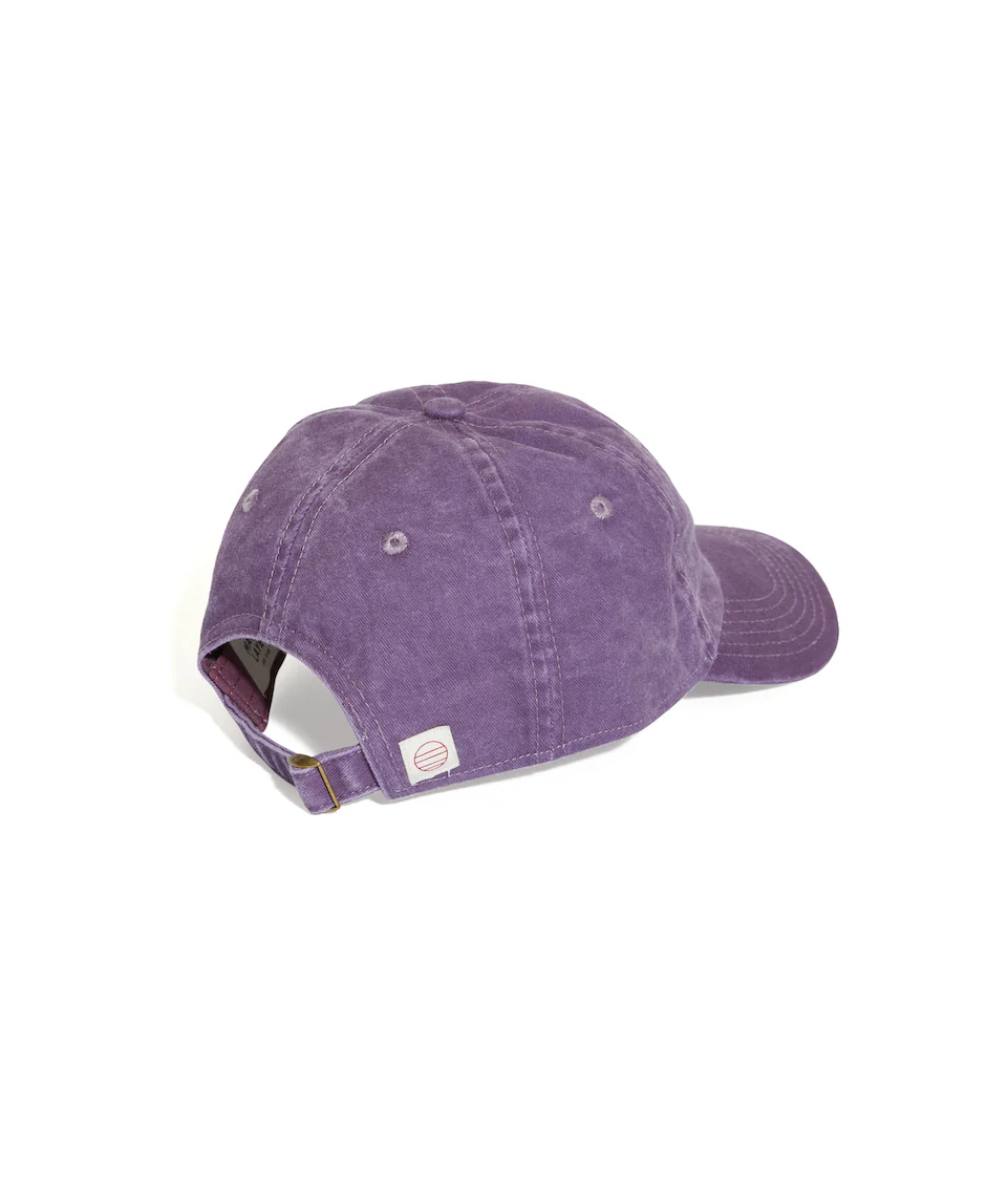 Garment Dyed Baseball Hat in Shadow Purple