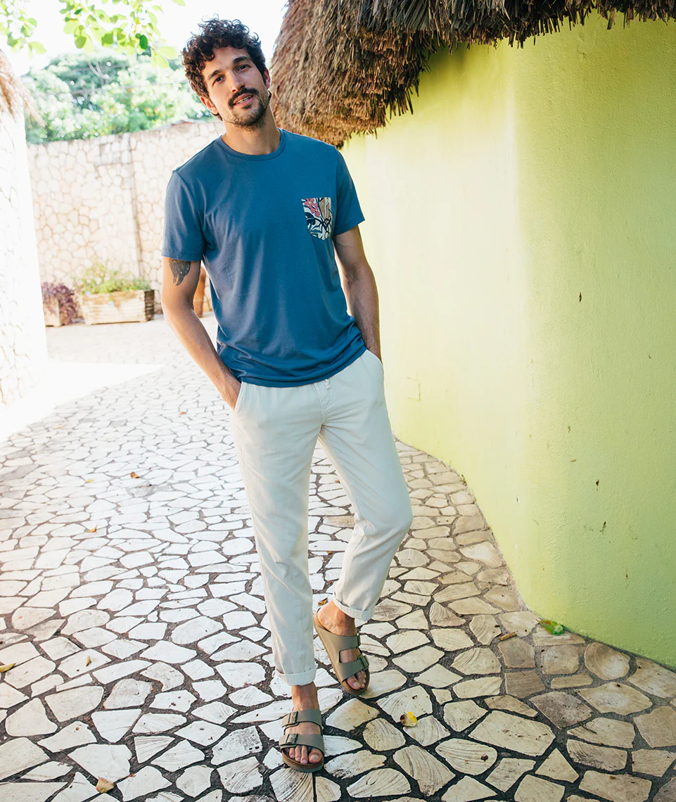 Saturday Beach Pant in Sand