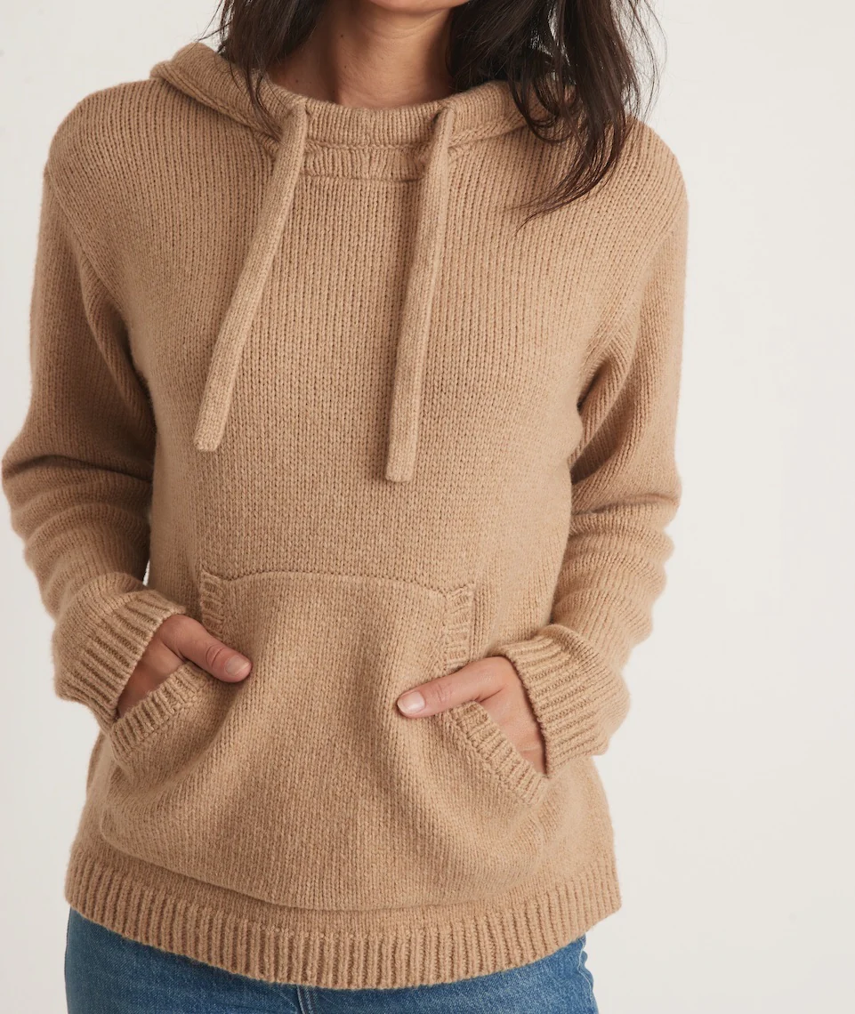 Unwind Pullover Hoodie in Camel
