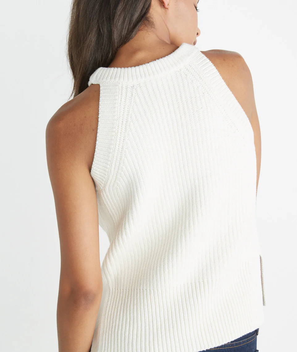 Vista Sweater Tank - Vanilla Ice