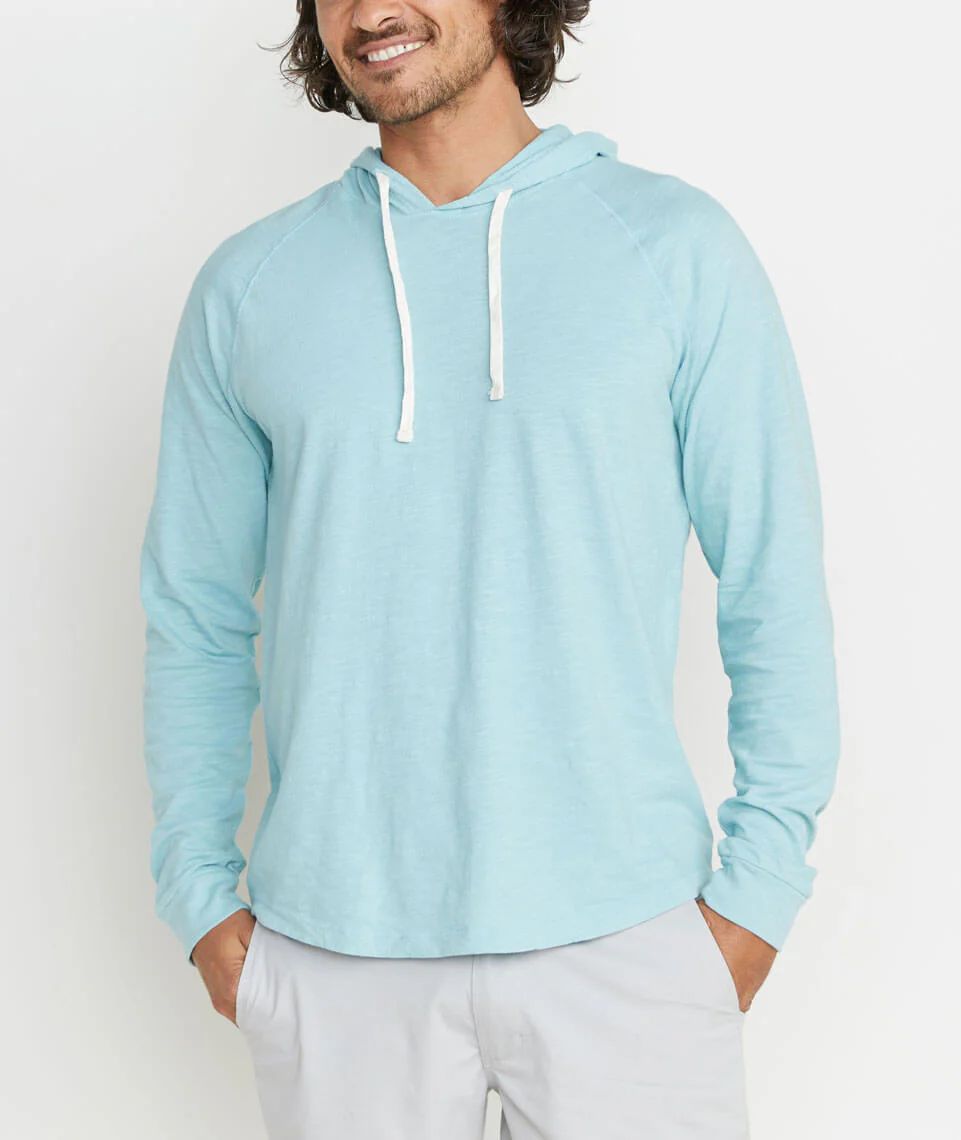 Columbia Hoodie in Faded Teal