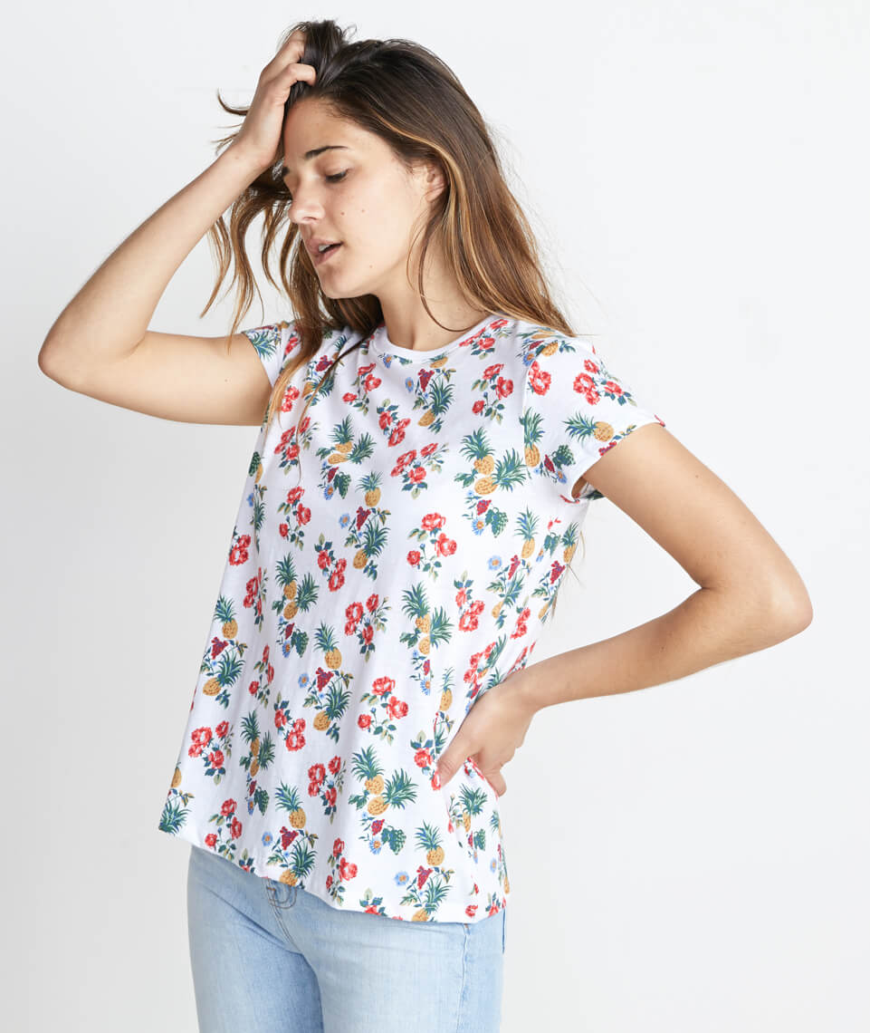 Swing Crew in Pineapple Floral
