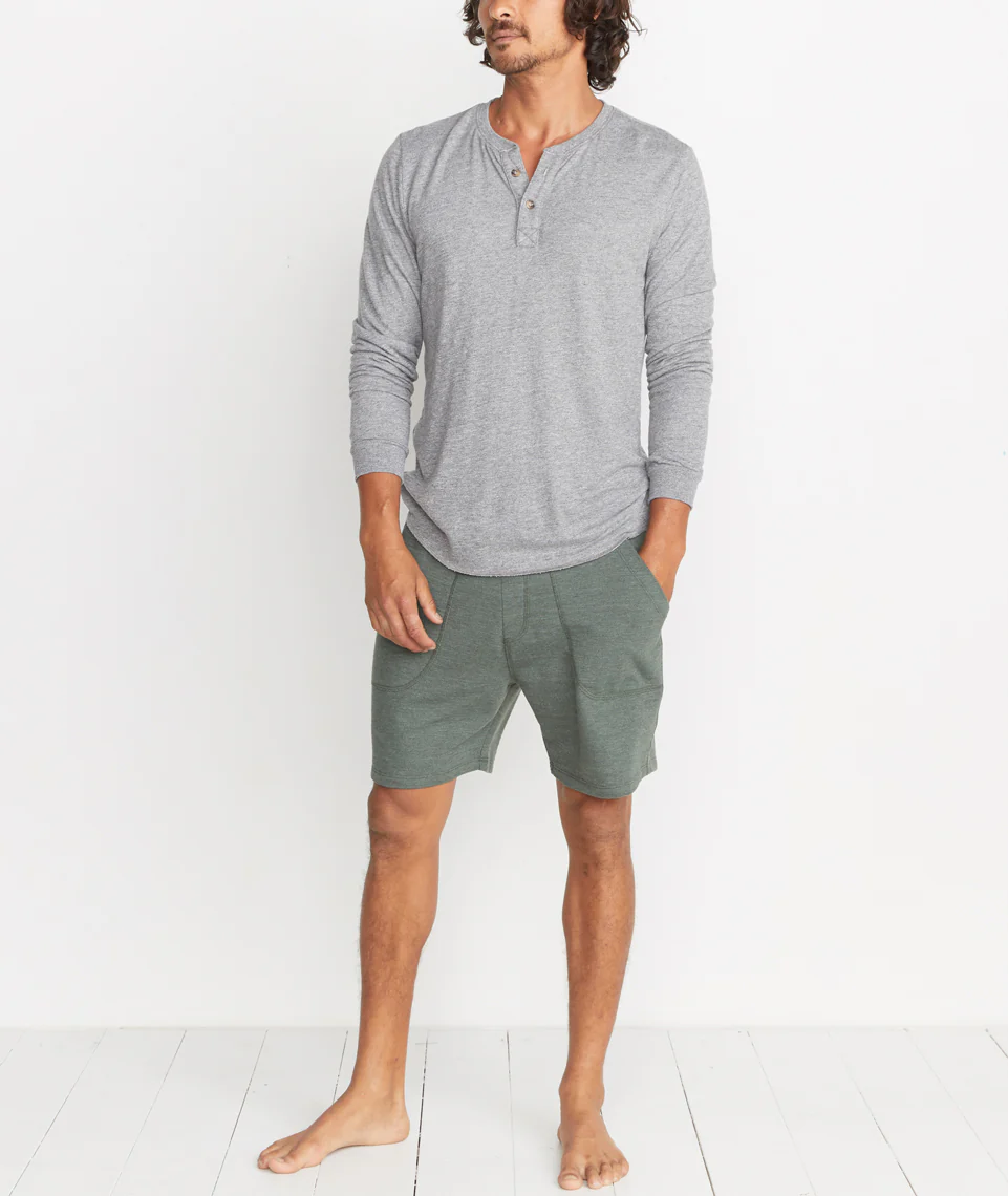 Lounge Short in Moss