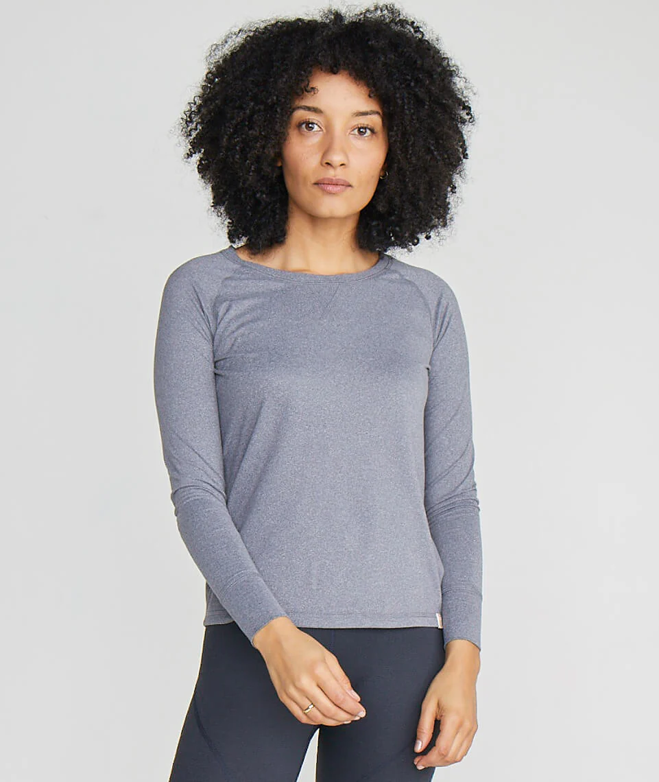 Serena Crewneck in Raven