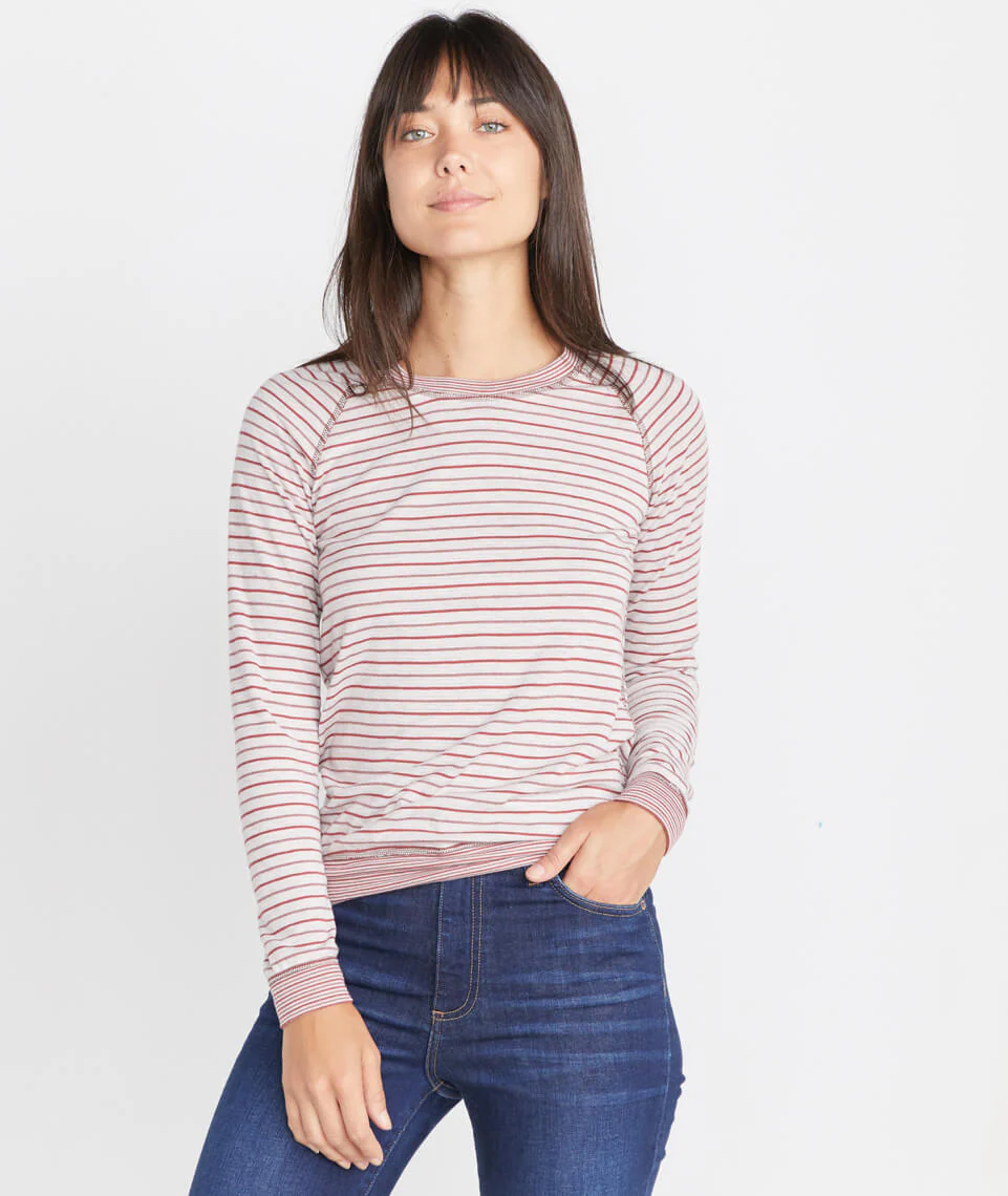 Reversible Raglan in Rosewood