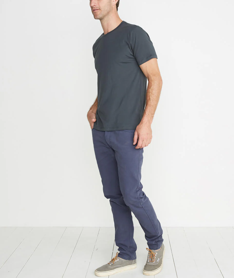 Beck 5 Pocket Pant in Blue Nights