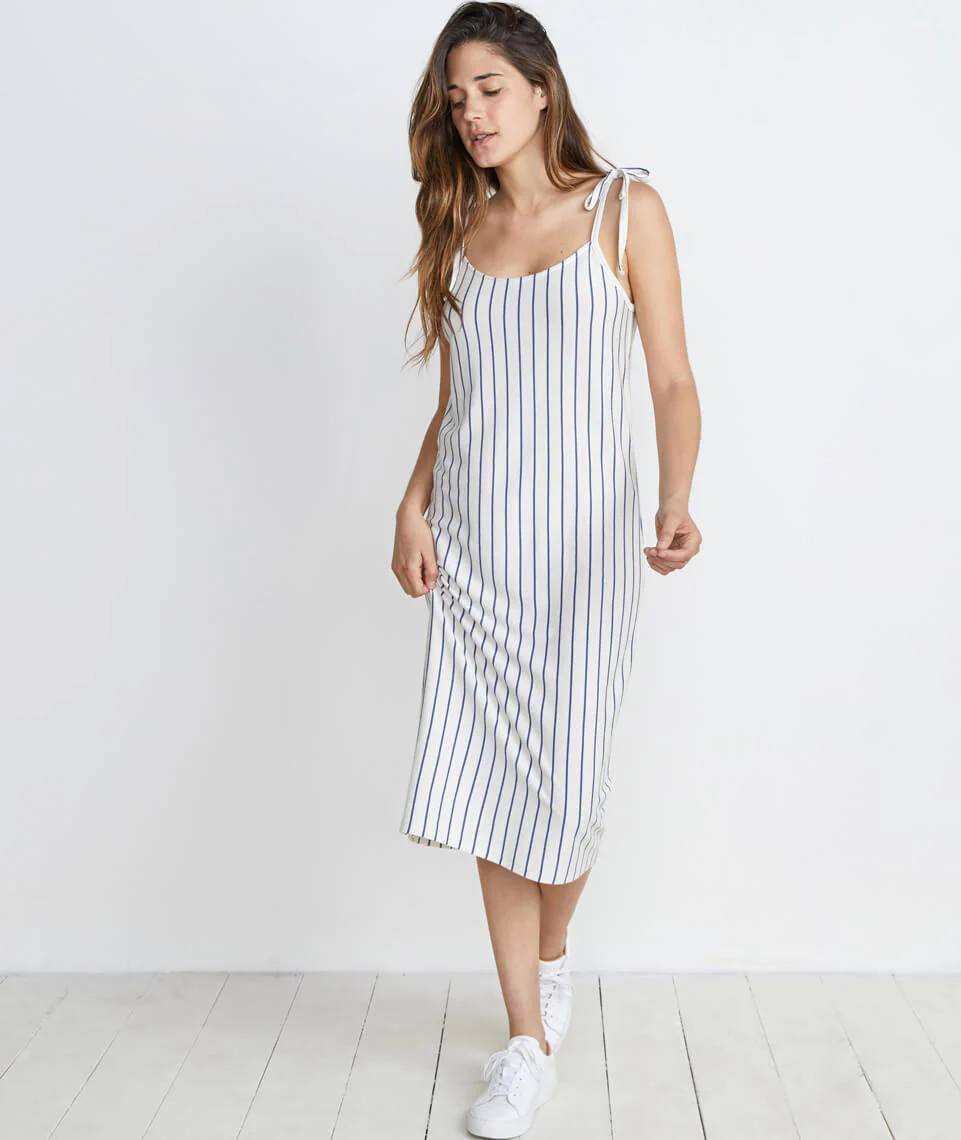 Farrah Dress In Marlin Stripe