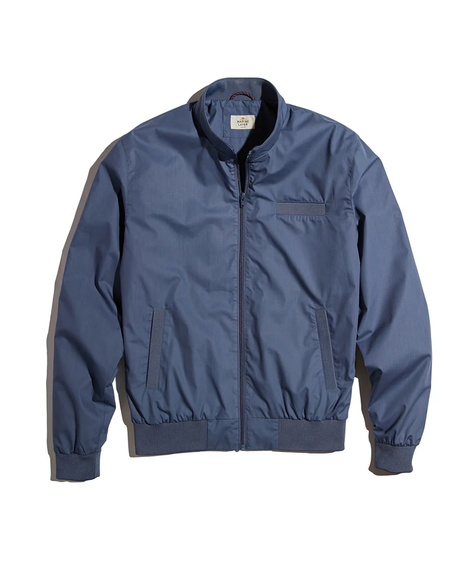 Carlsbad Windbreaker in Faded Indigo