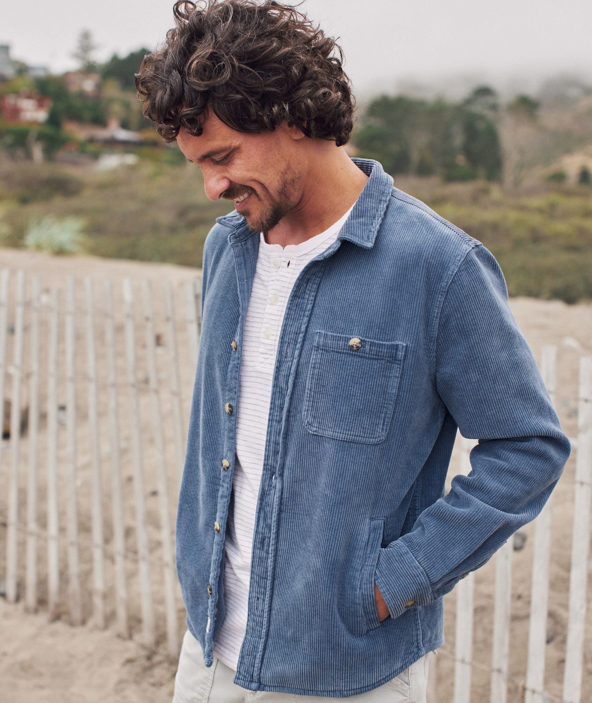 Max Broken In Corduroy Overshirt