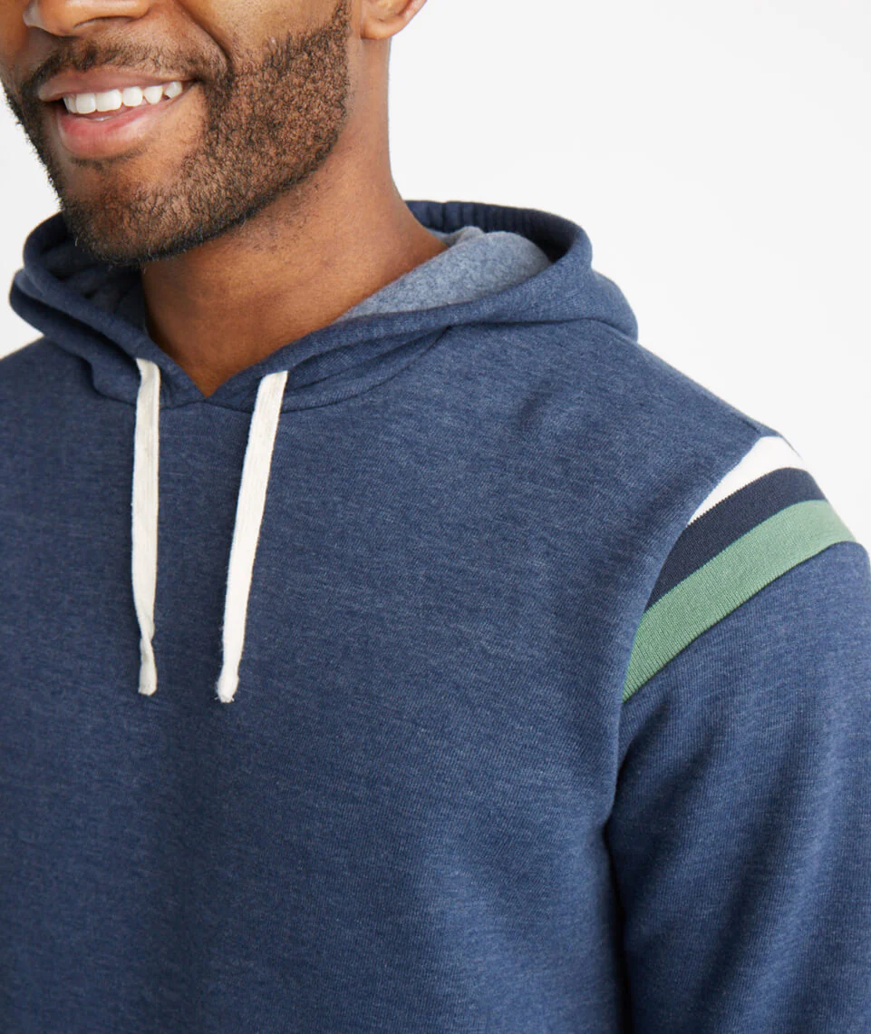 Banks Hoodie in Faded Aegean