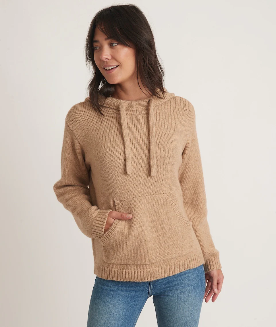 Unwind Pullover Hoodie in Camel