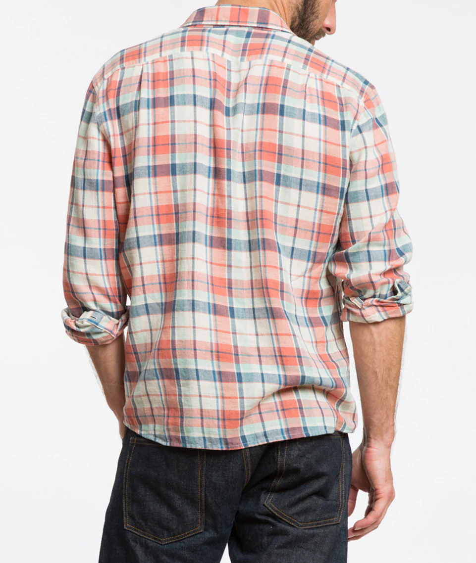 Sol Plaid Button Down