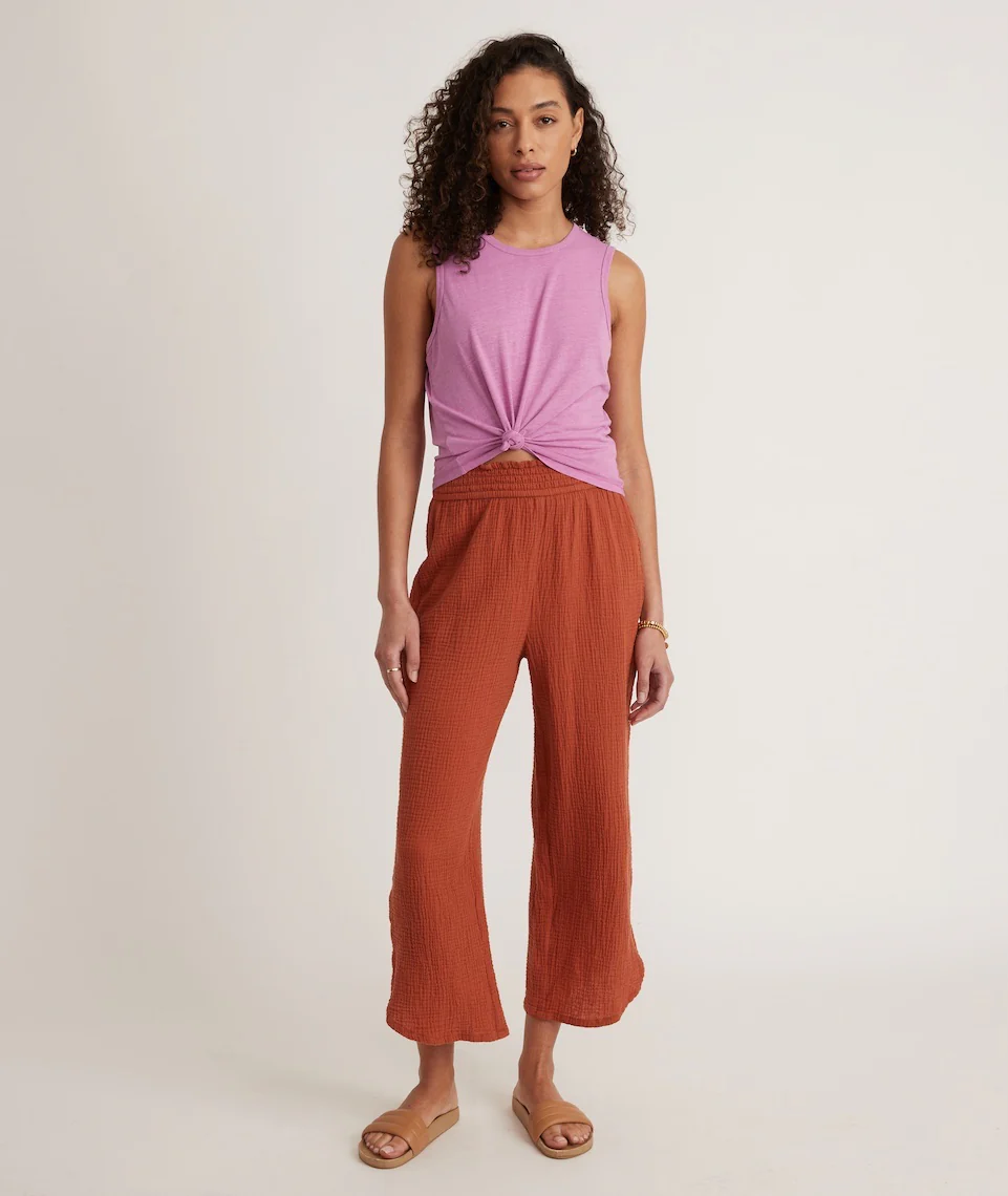 Hemp Cotton Tank in Violet