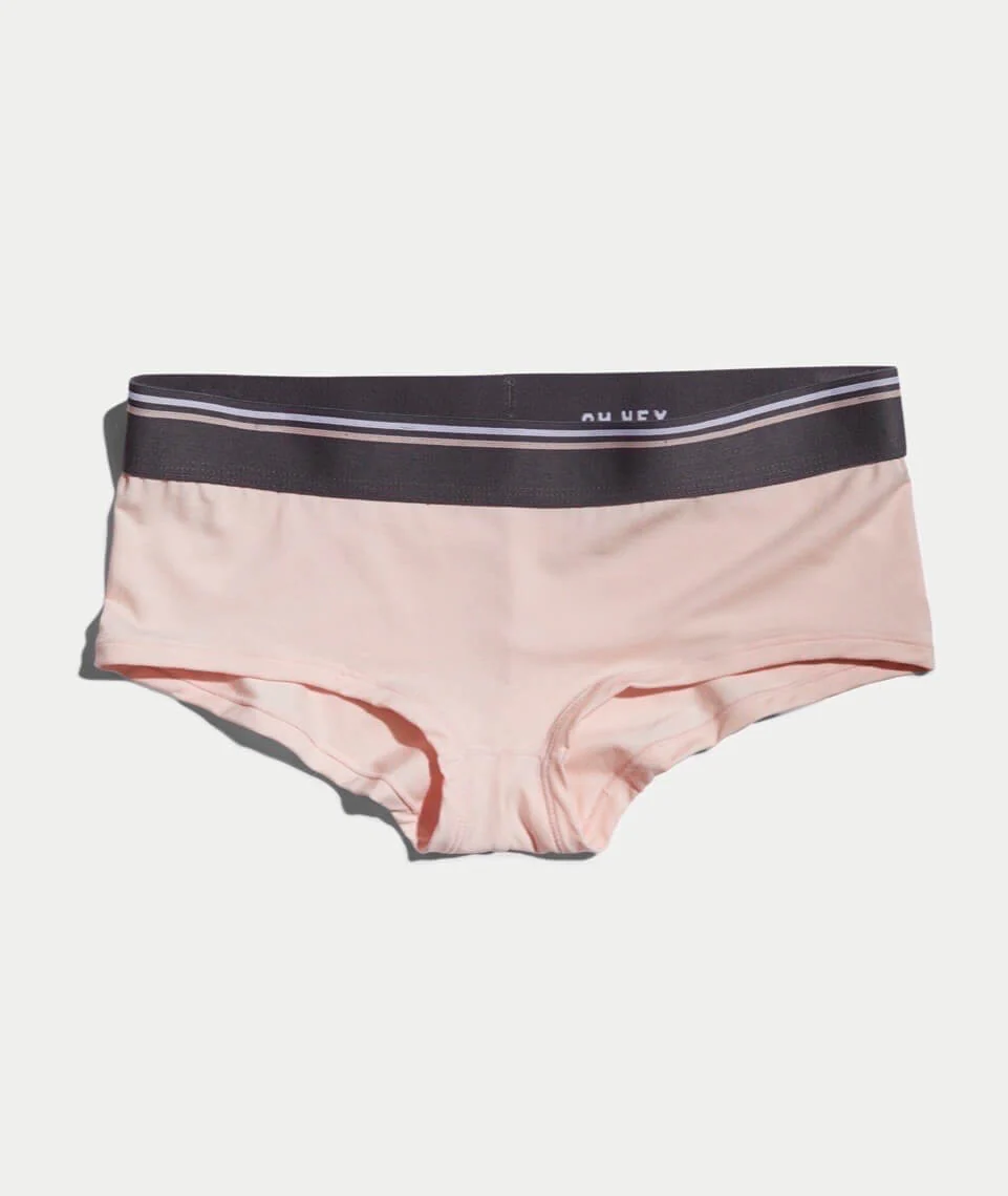 Maisie Boy Short in Dusty Pink