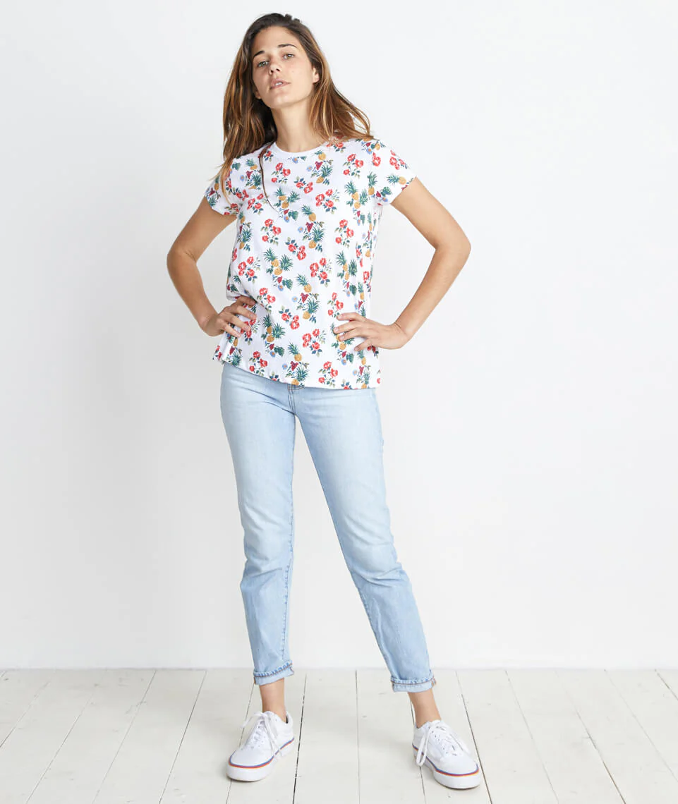 Swing Crew in Pineapple Floral