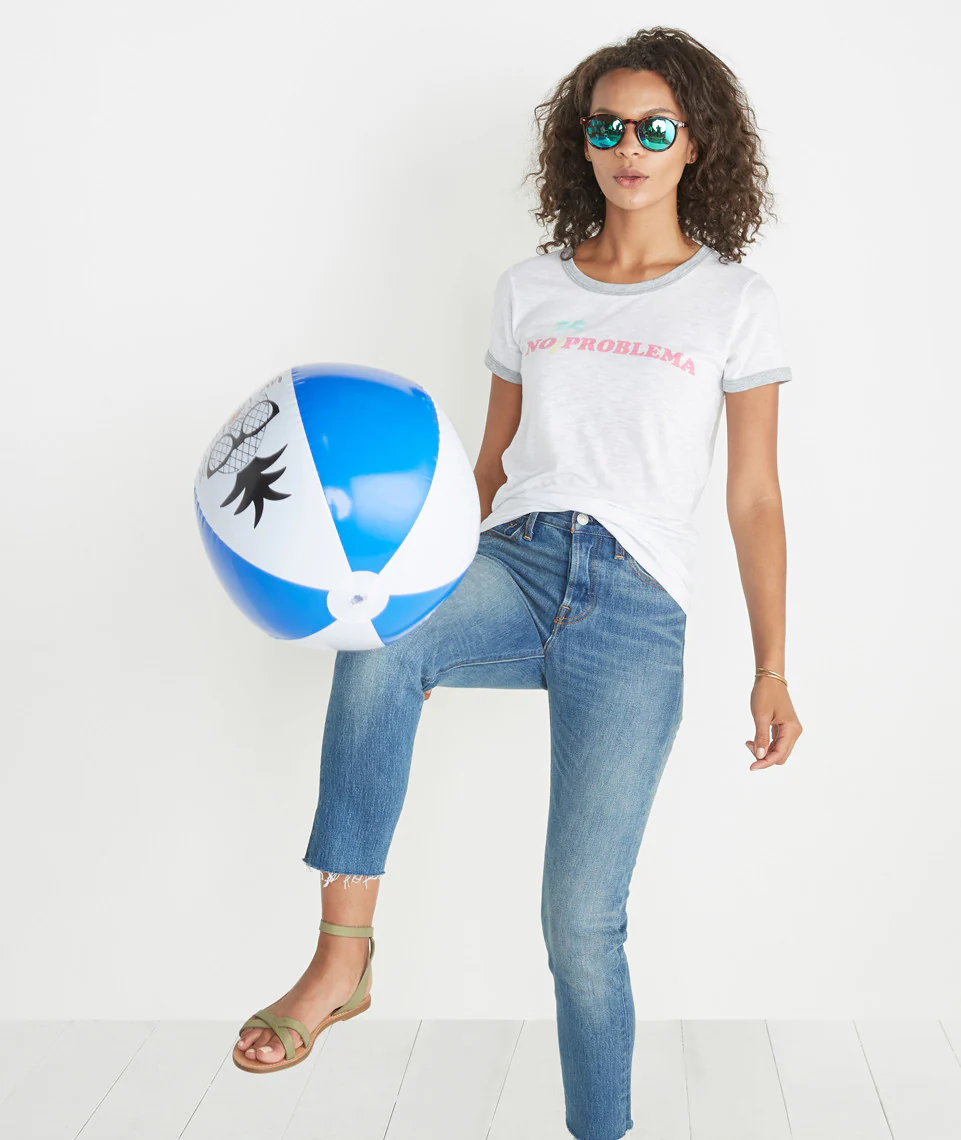 No Problema Ringer Tee