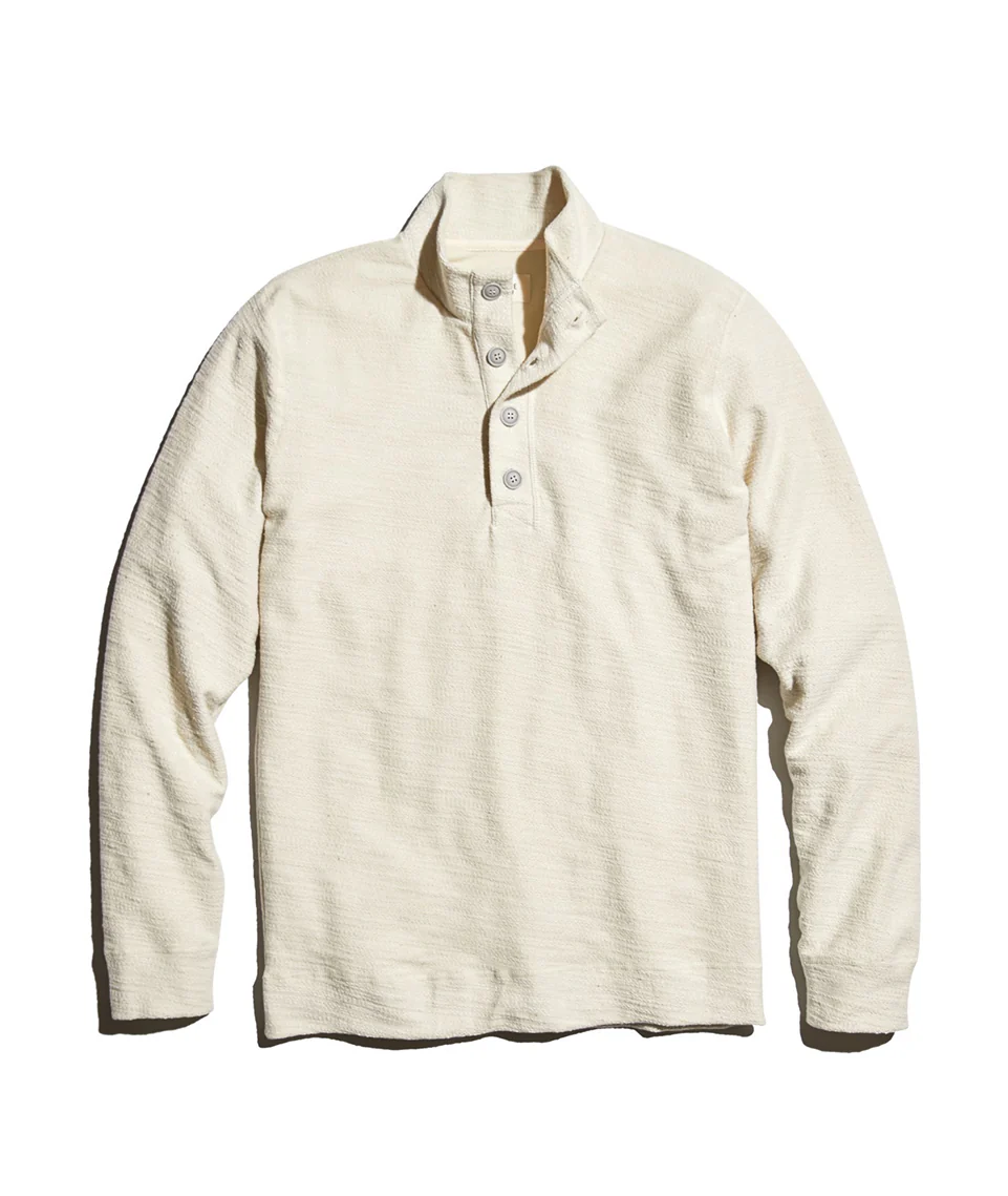 Clayton Pullover in Oatmeal Heather