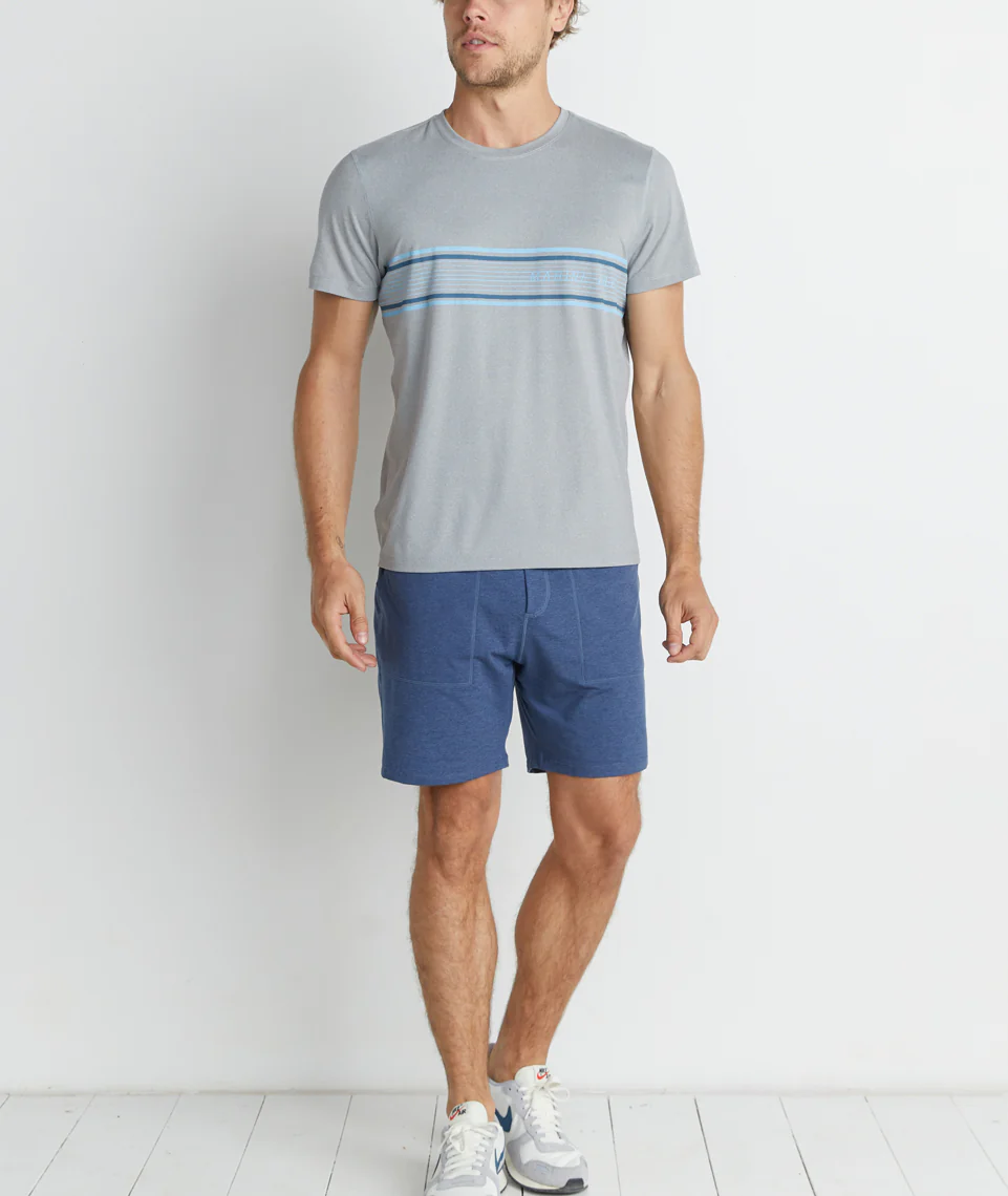 Sport Crew in Light Grey Heather