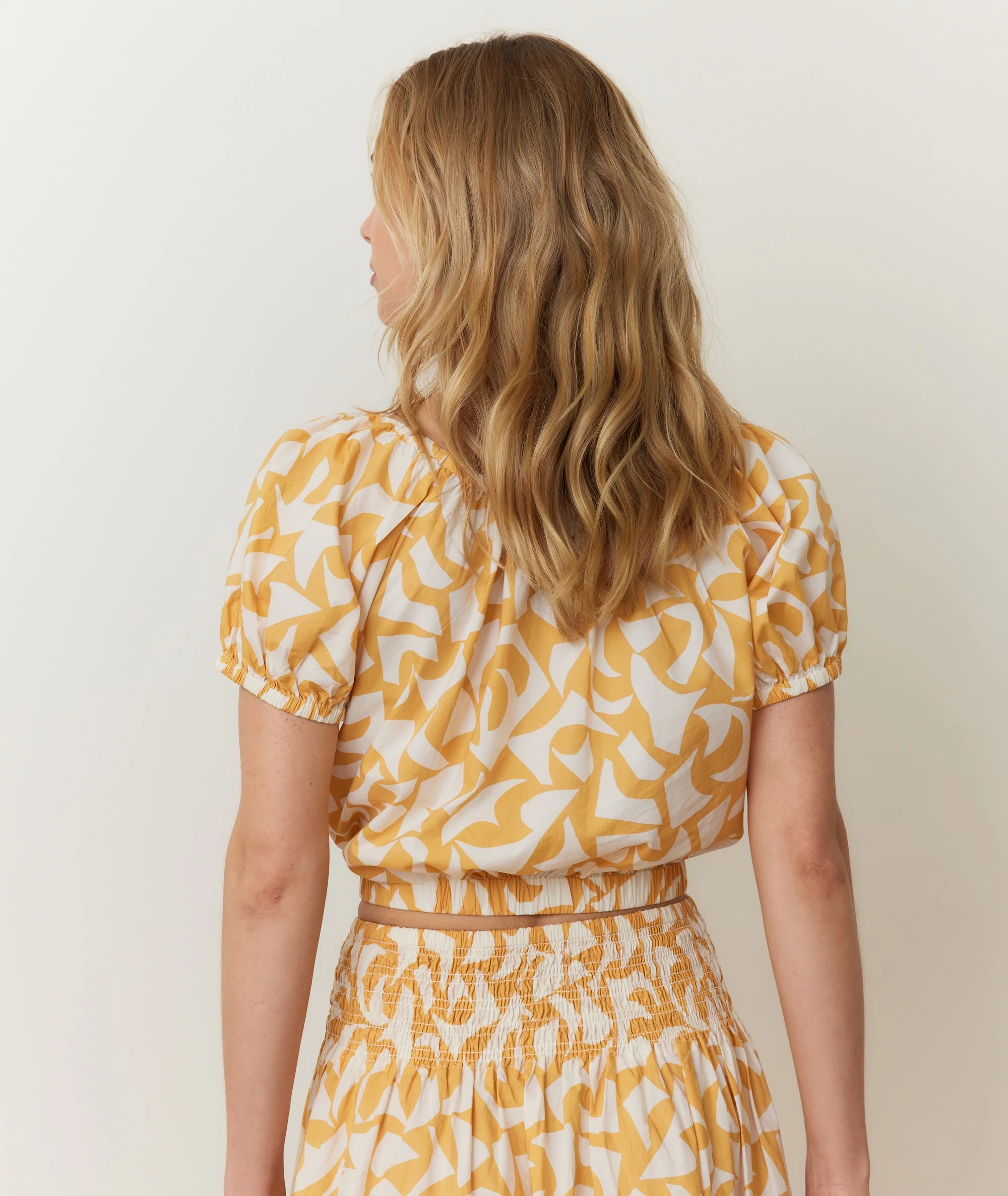 Marella Poplin Crop Blouse