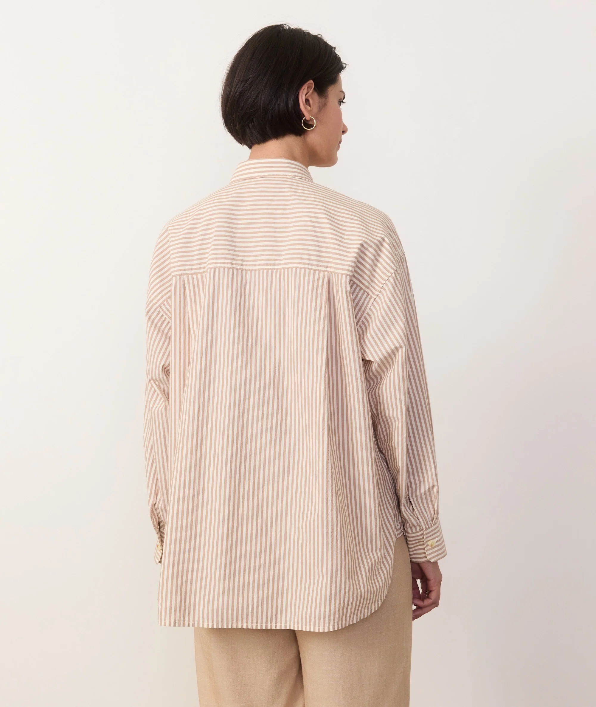 Gracey Oversized Shirt in Cali Poplin