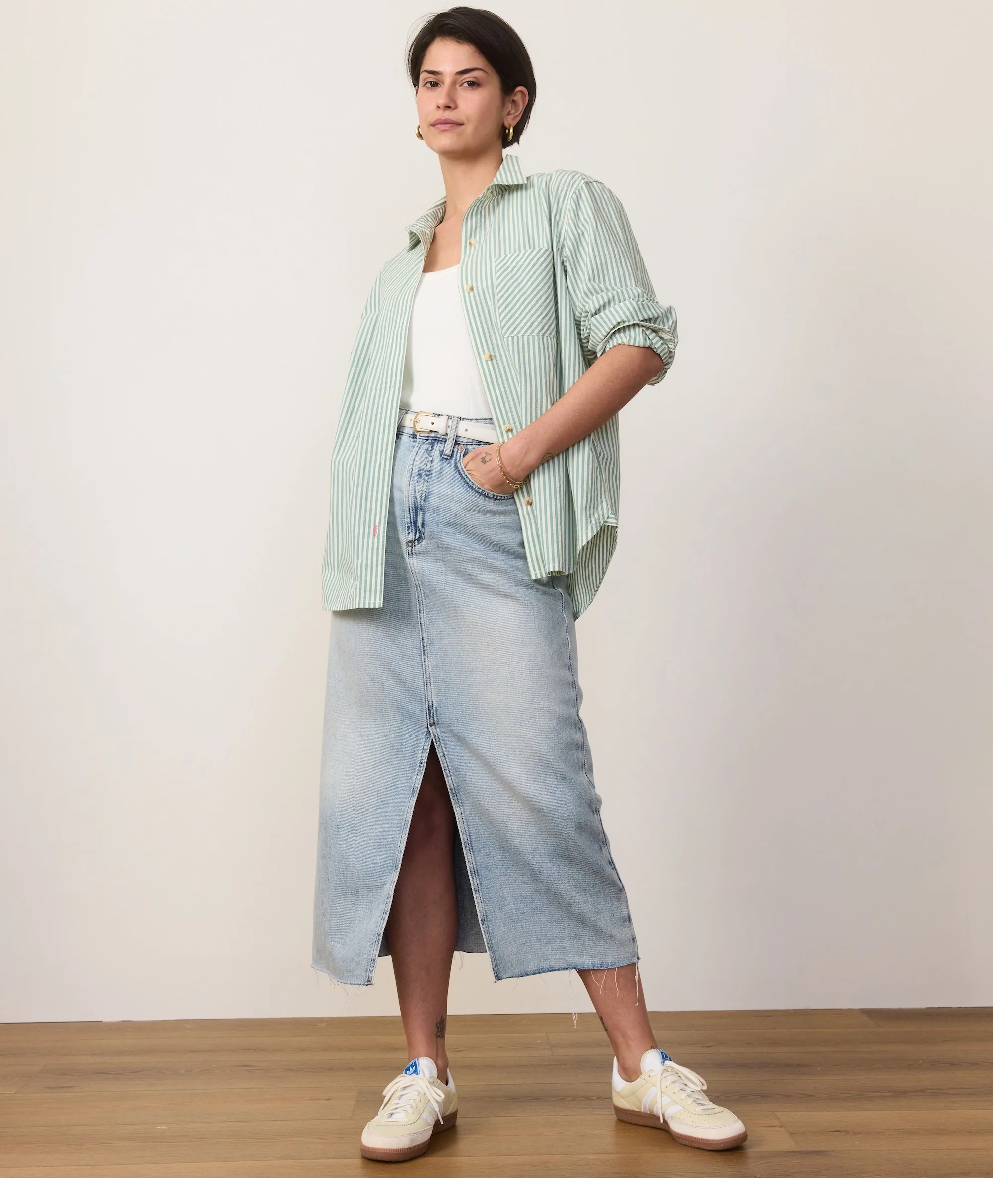 Jane Relaxed Shirt in Cali Poplin