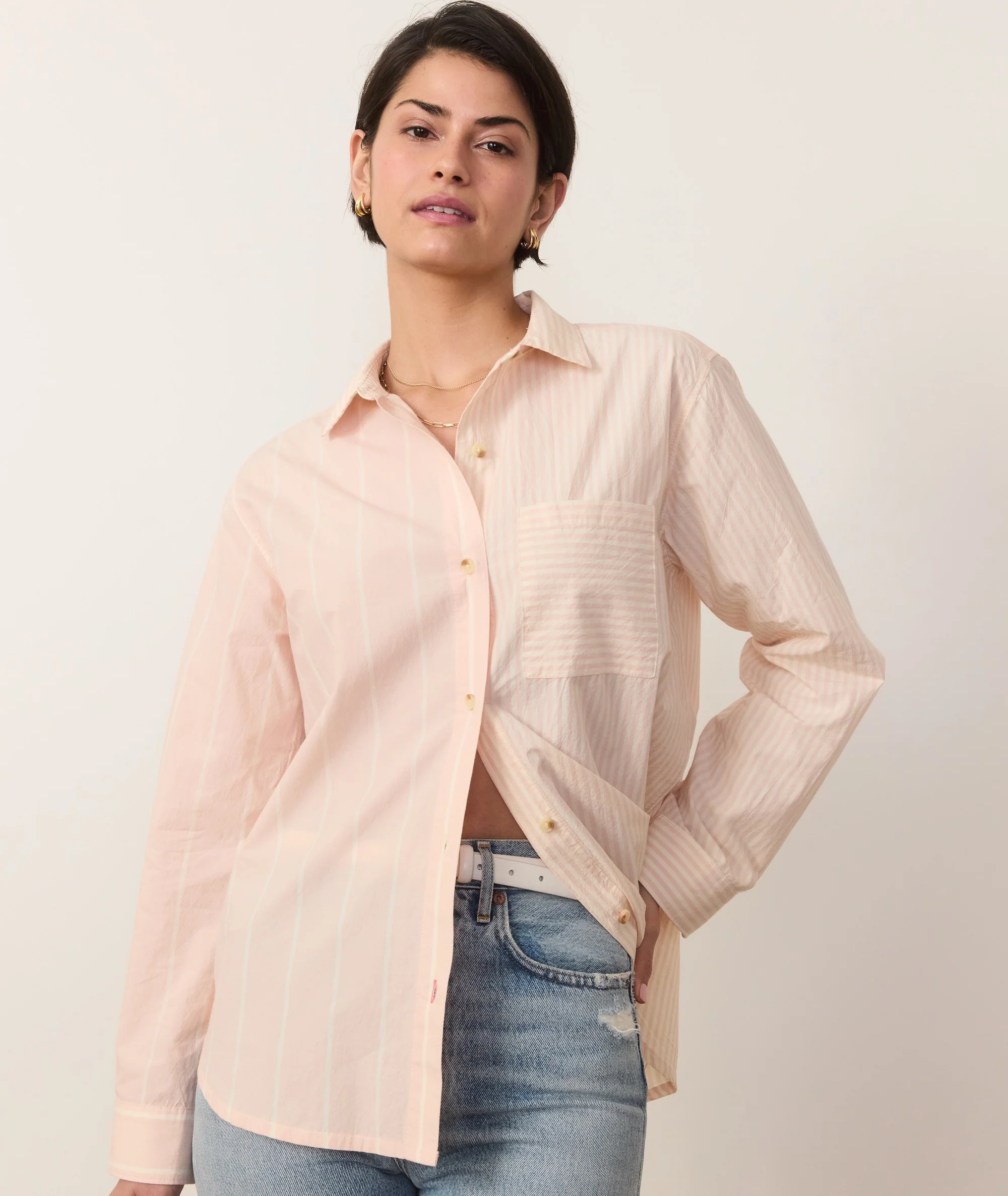 Jane Relaxed Shirt in Cali Poplin