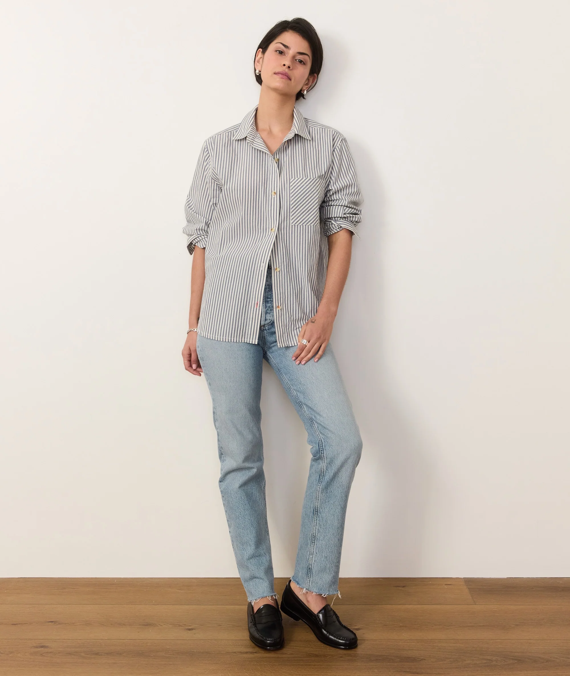 Jane Relaxed Shirt in Cali Poplin