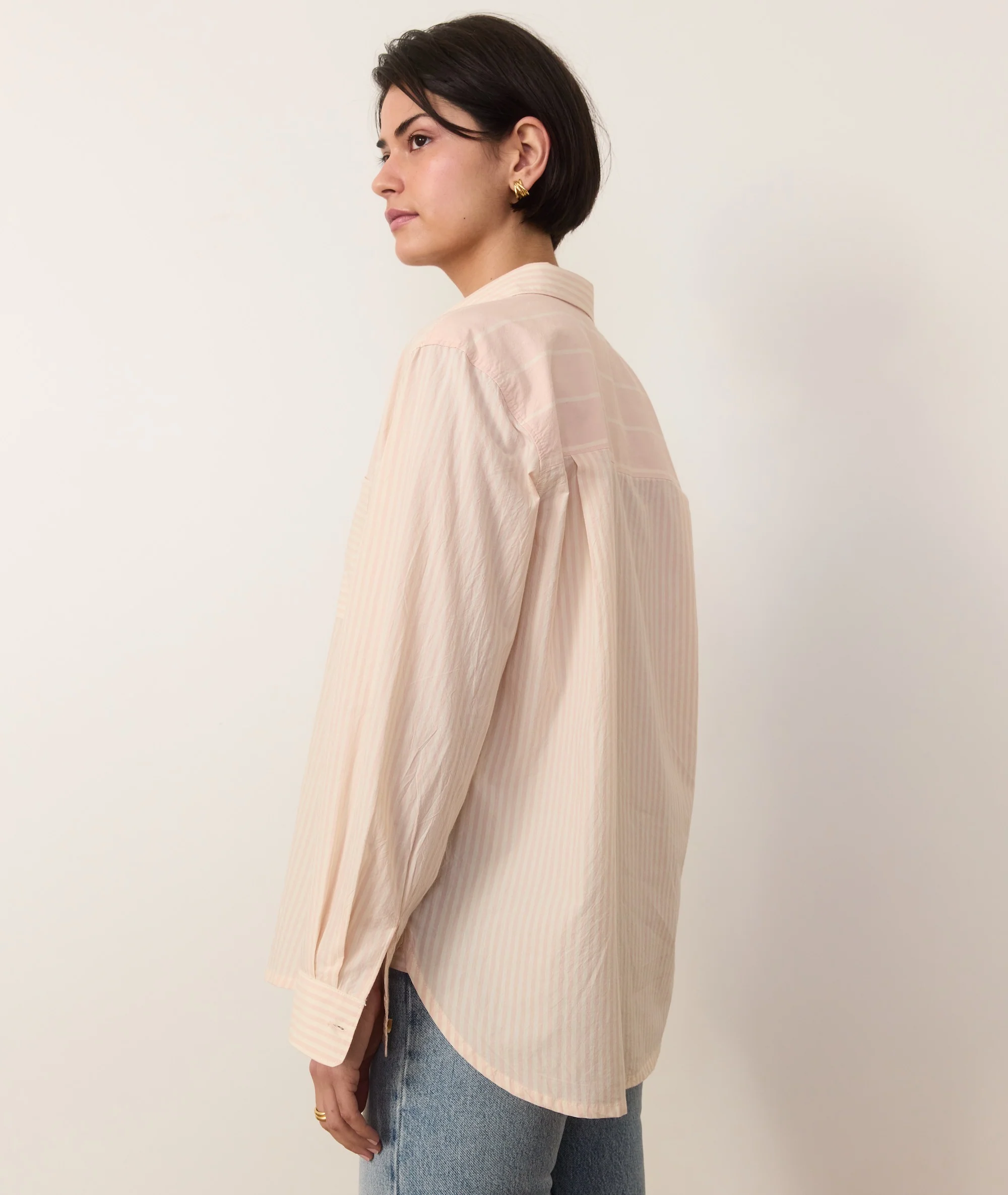 Jane Relaxed Shirt in Cali Poplin