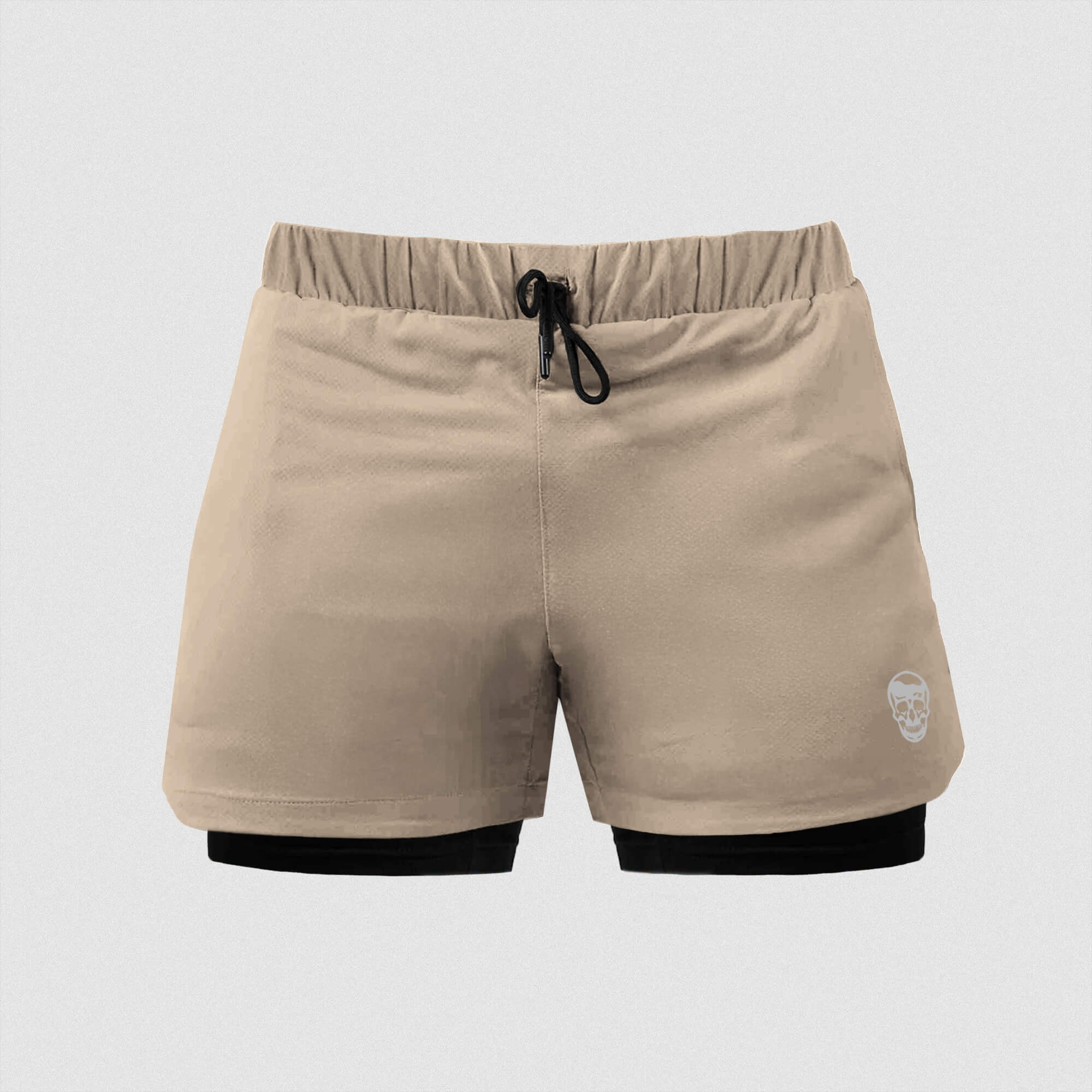 React Training Shorts - Tan