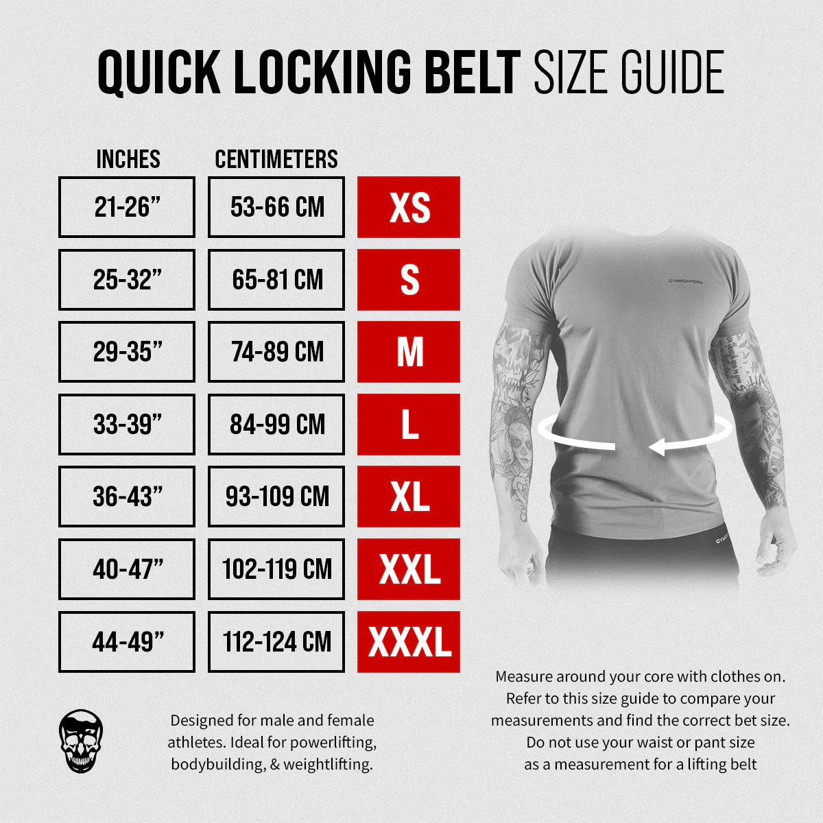 Quick Locking Weightlifting Belt | Premium Back Support - Lilac