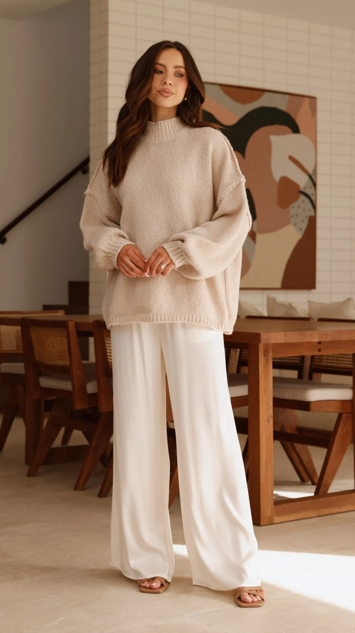 Brylee Pants - Cream