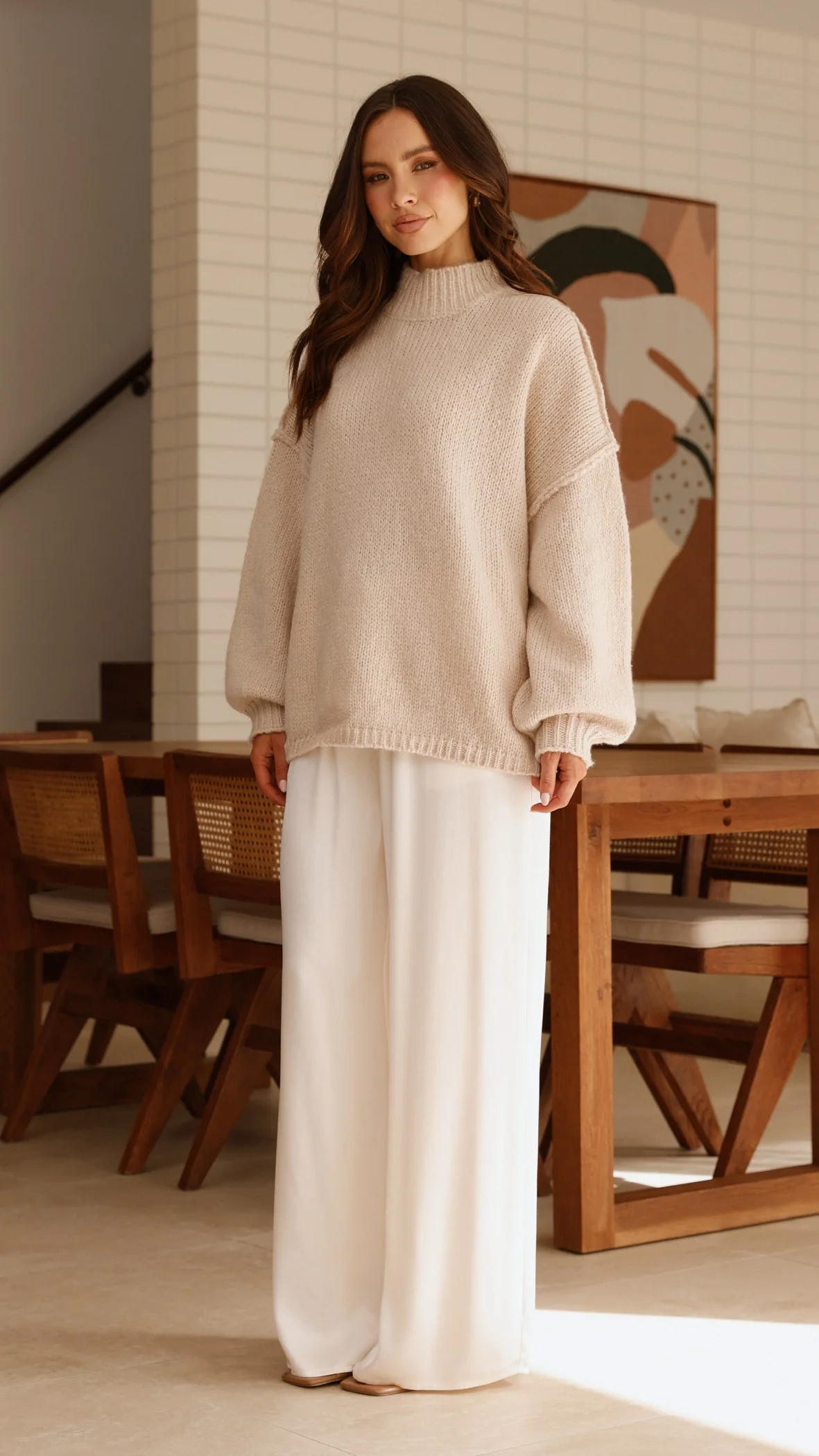 Brylee Pants - Cream