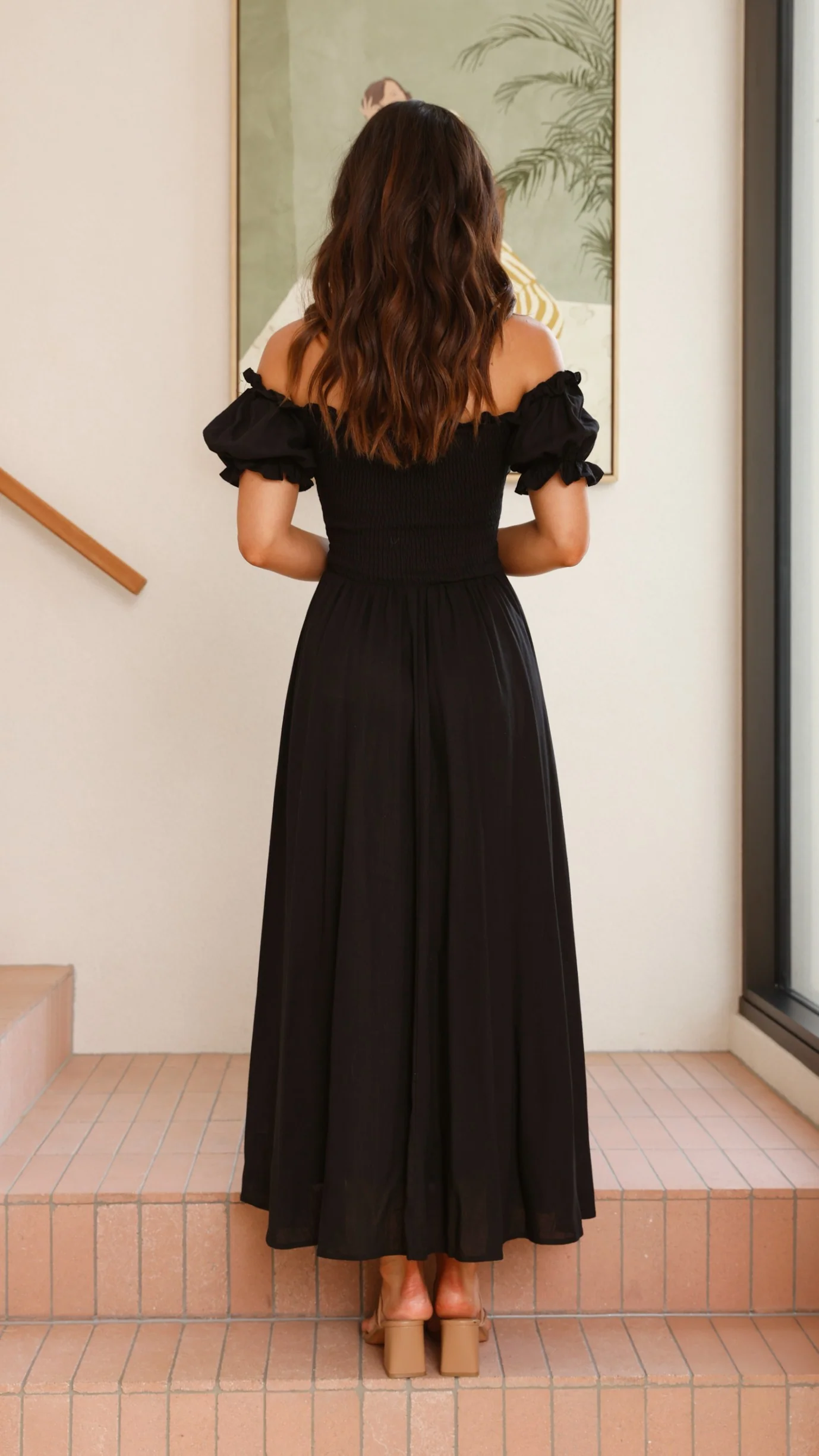 Hulu Maxi Dress - Black