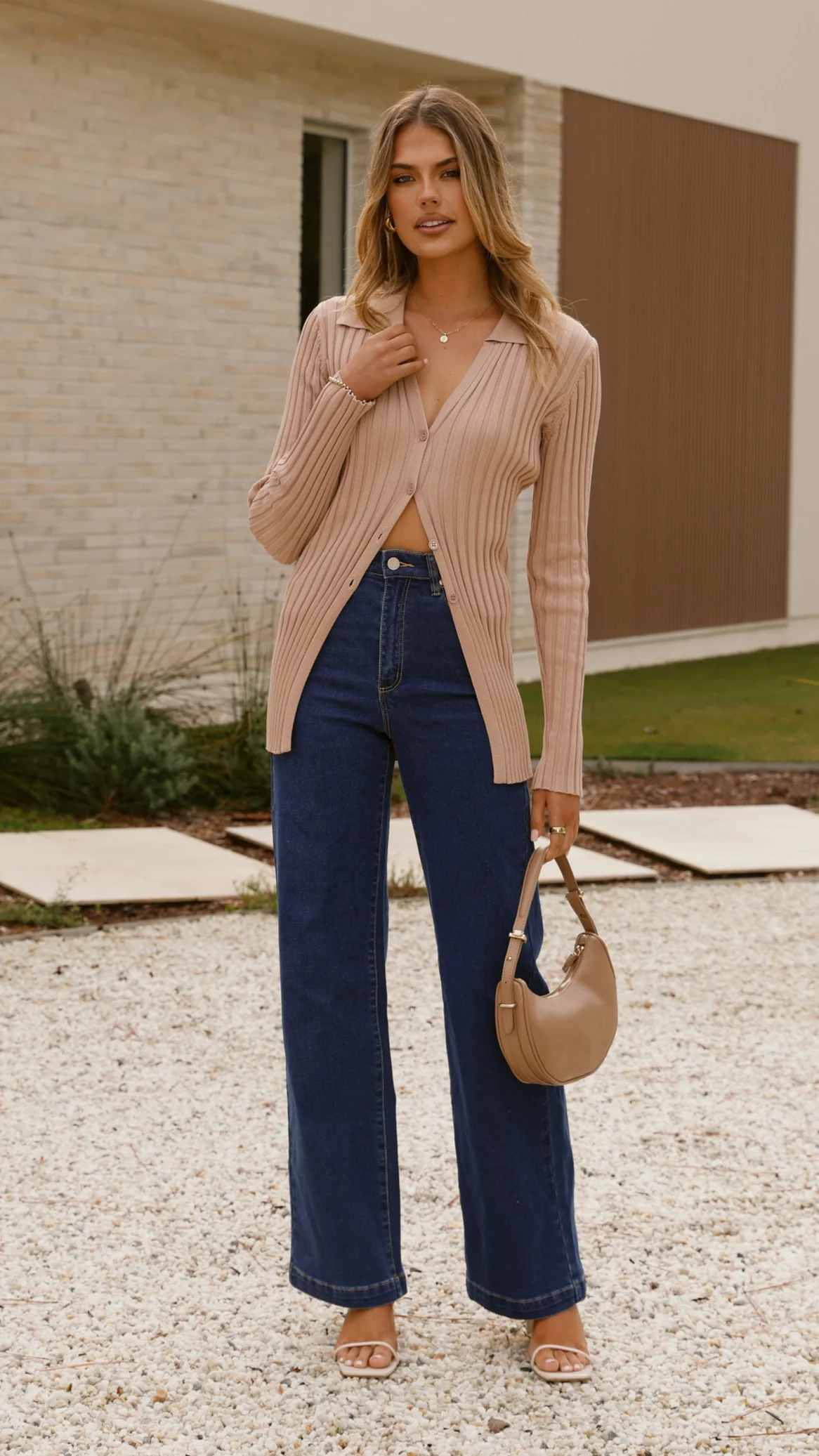 Darcy Knit Top - Mocha