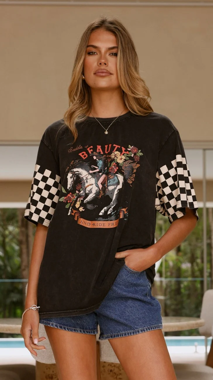 Channing Tee - Acid Wash