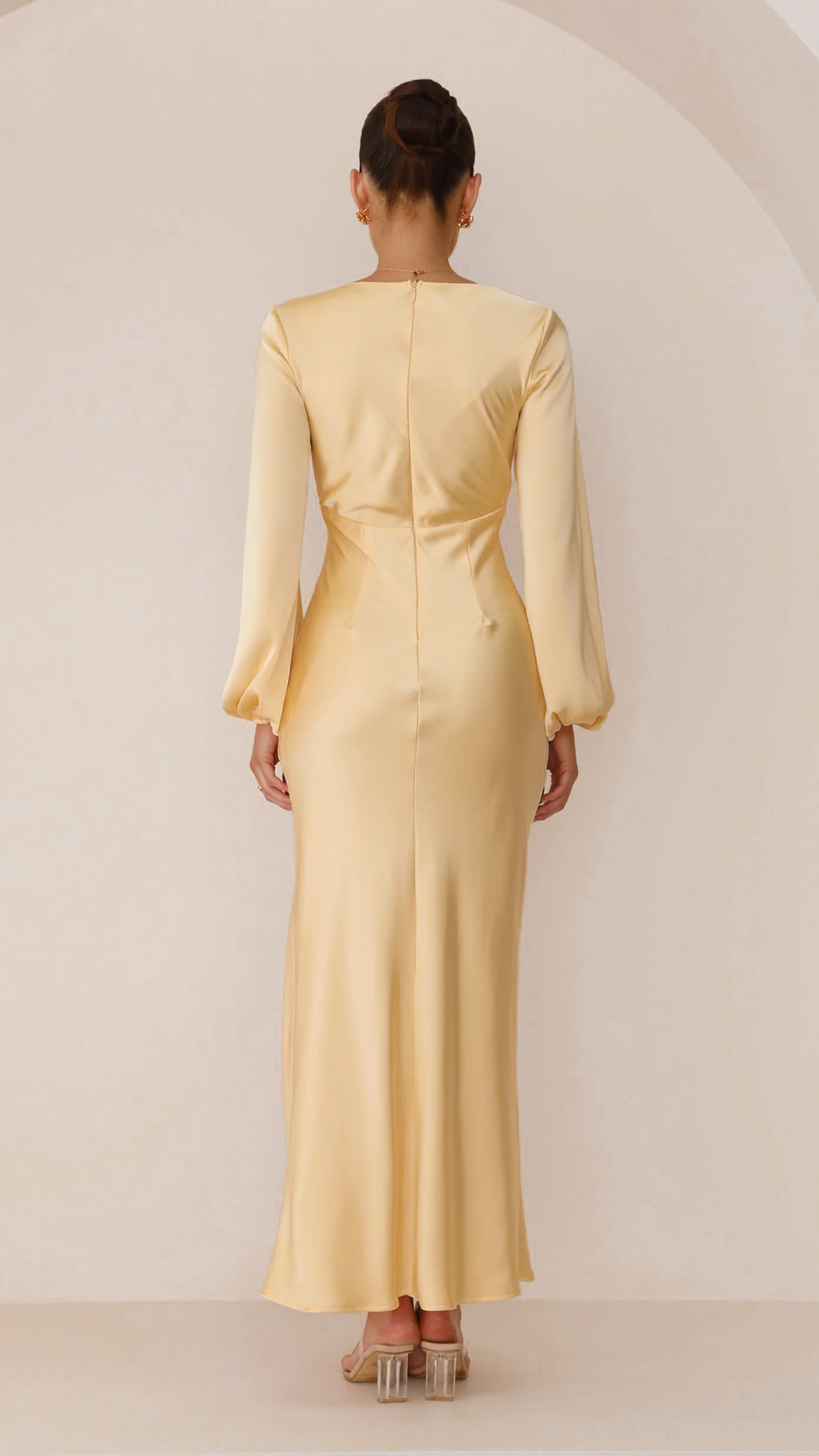 Brigitte Maxi Dress - Yellow