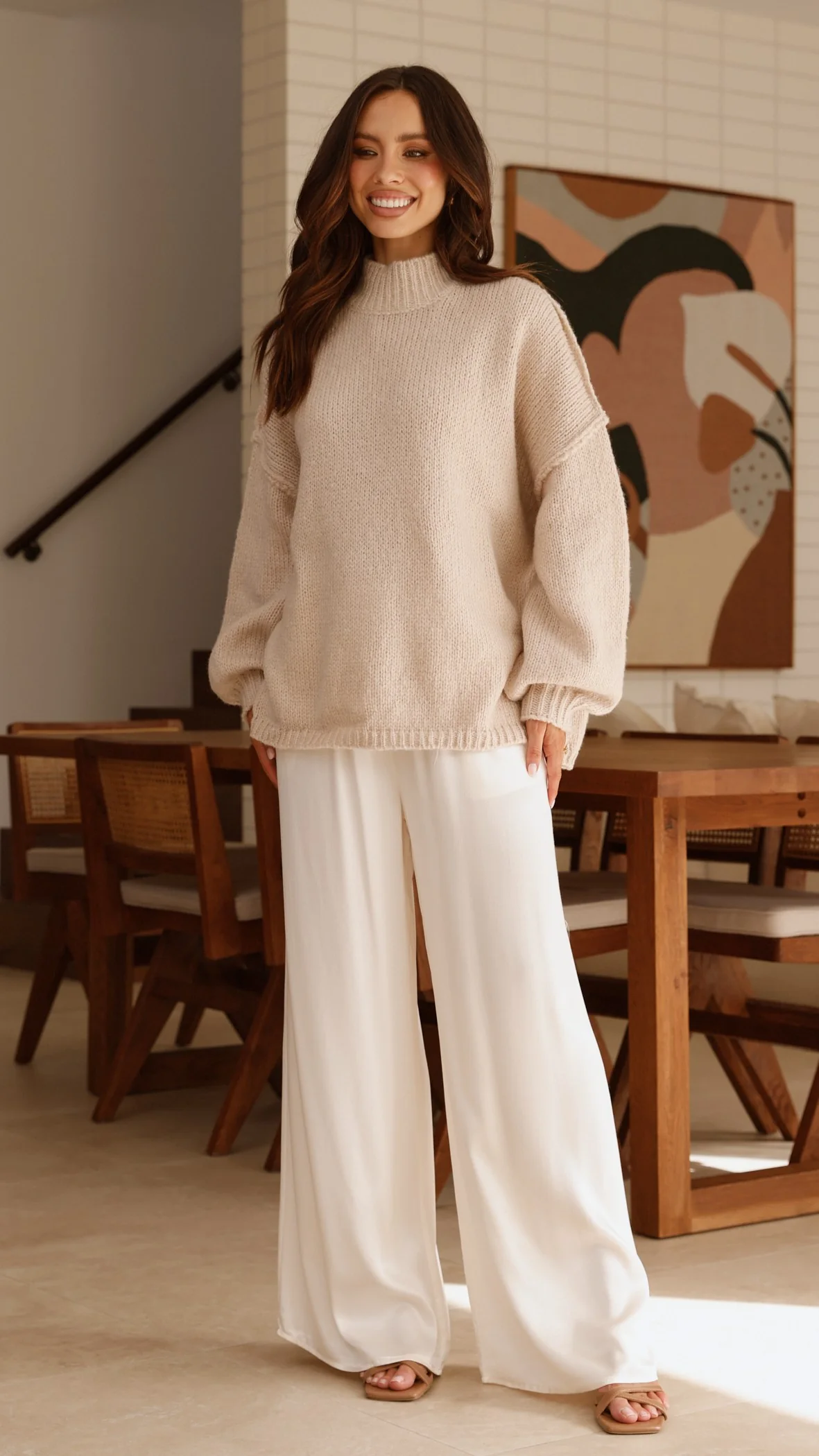 Brylee Pants - Cream