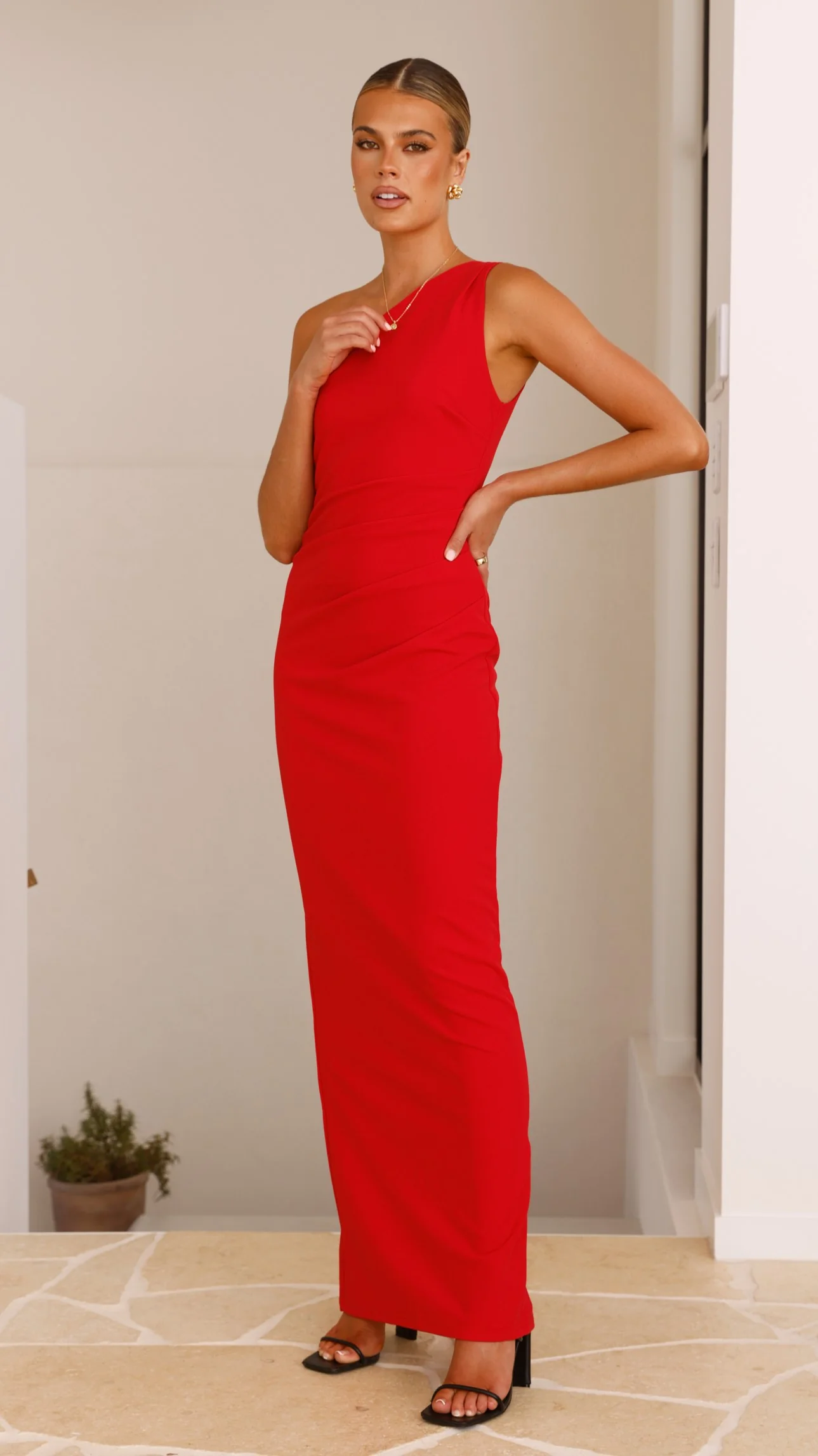 Cataleya Maxi Dress - Red