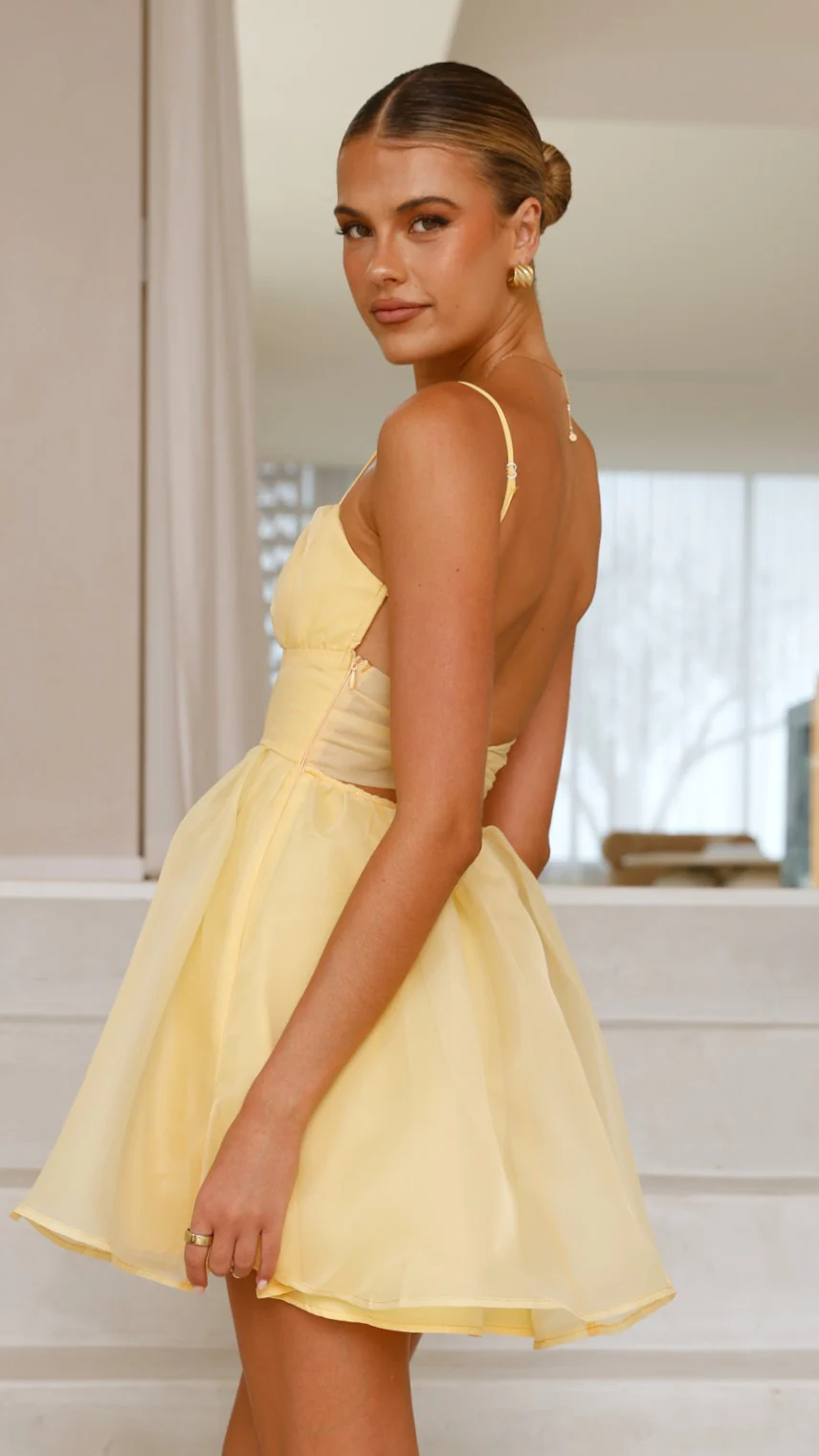 Ciele Mini Dress - Lemon