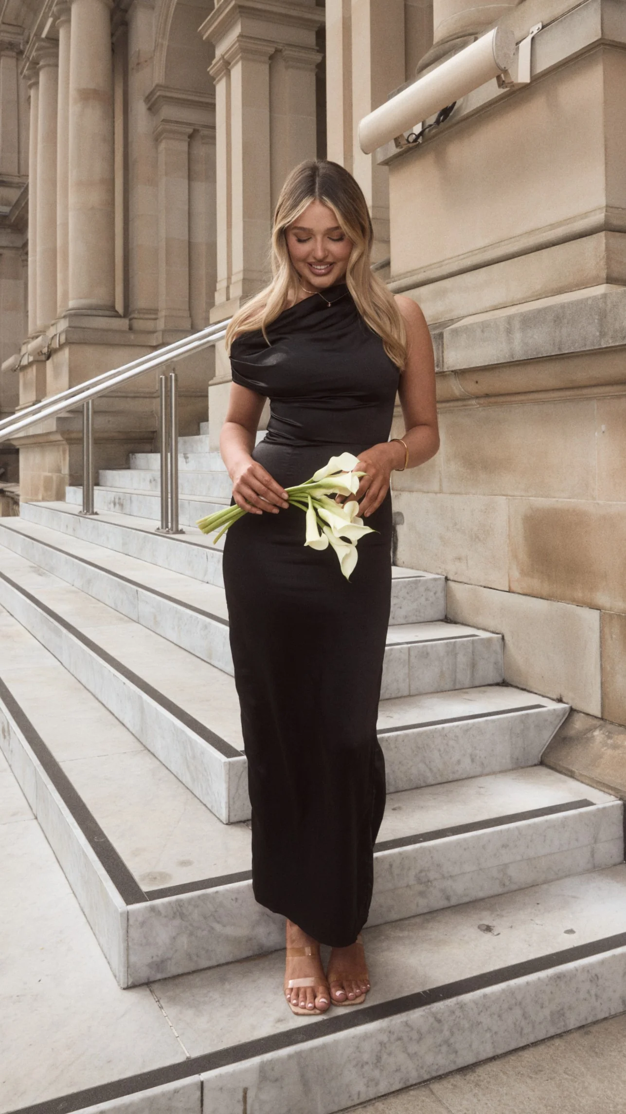 Harlowe Maxi Dress - Black