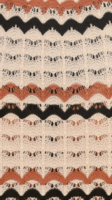 Greta Mini Skirt - Natural Stripe