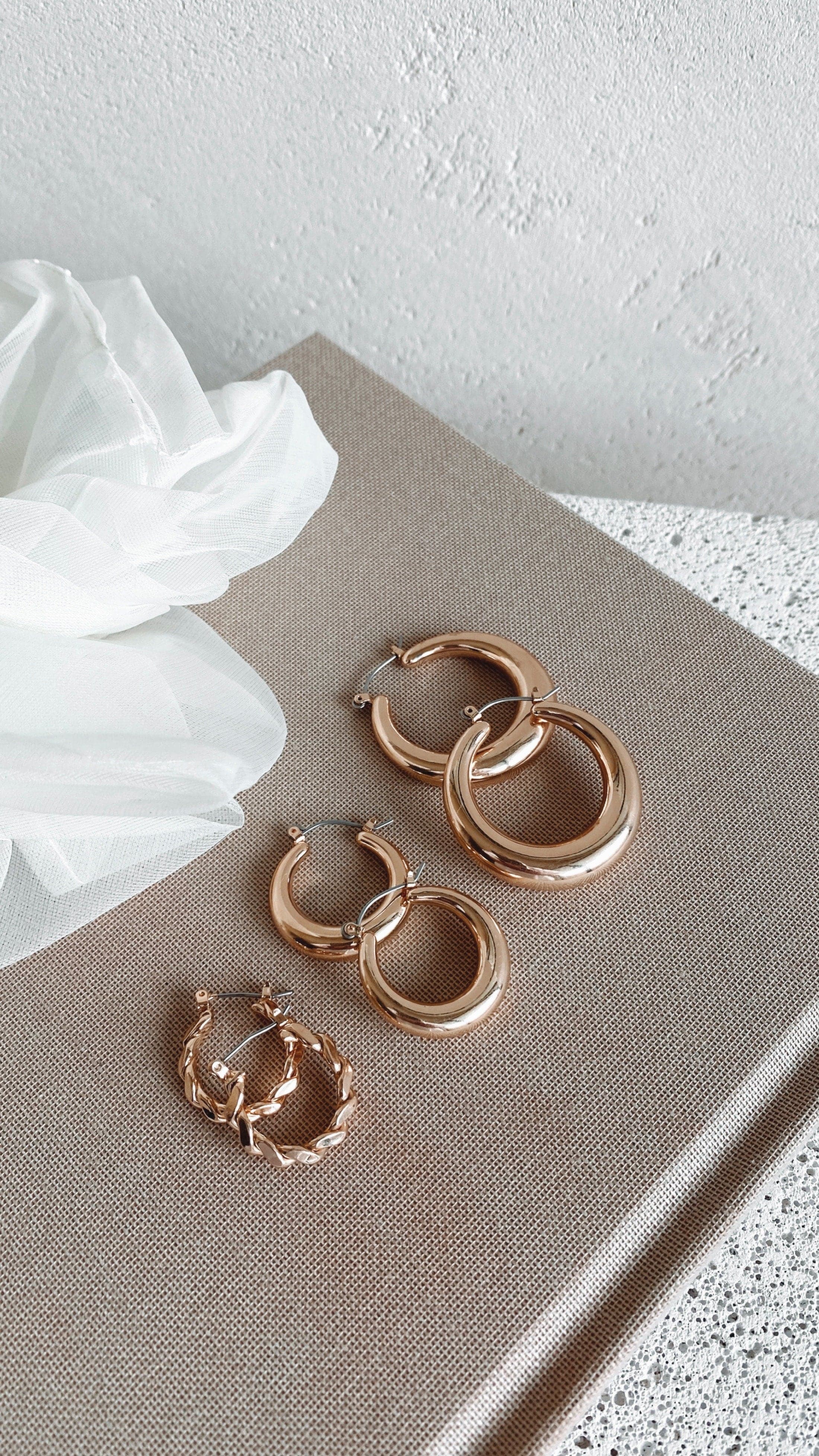 Classic Hoop Set - Gold