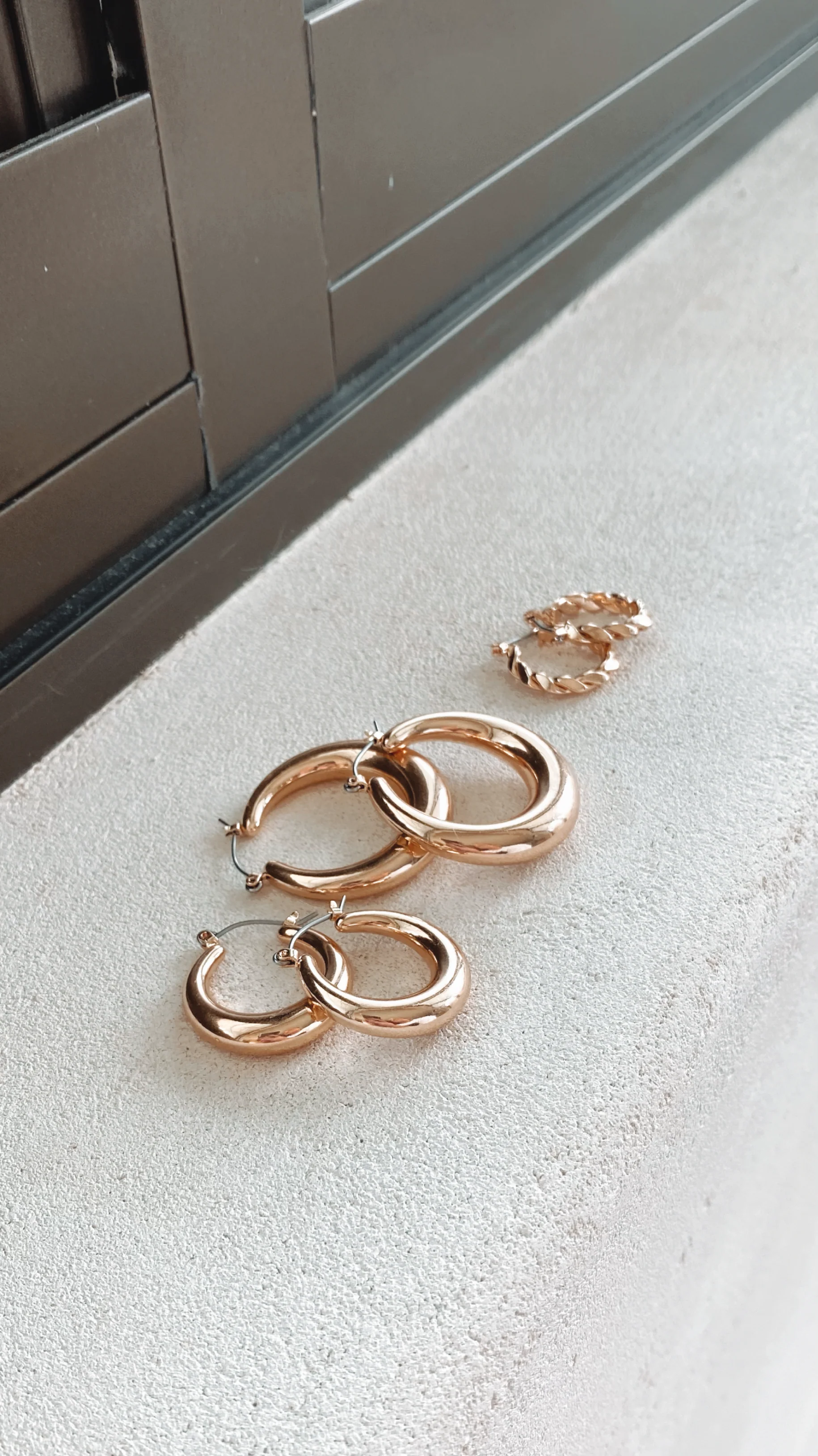 Classic Hoop Set - Gold