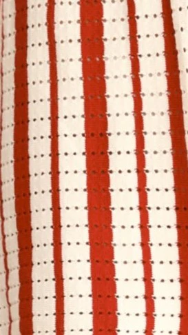 Leonie Short Sleeve Knit Top - Red