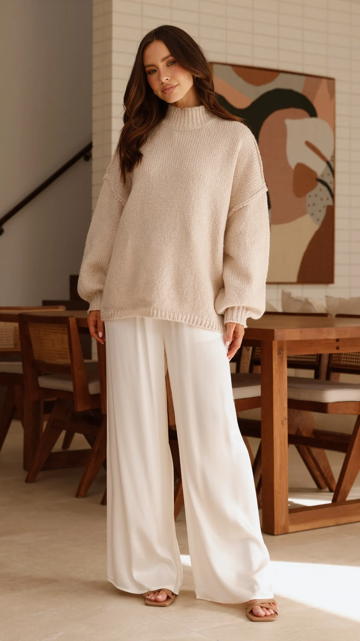 Brylee Pants - Cream