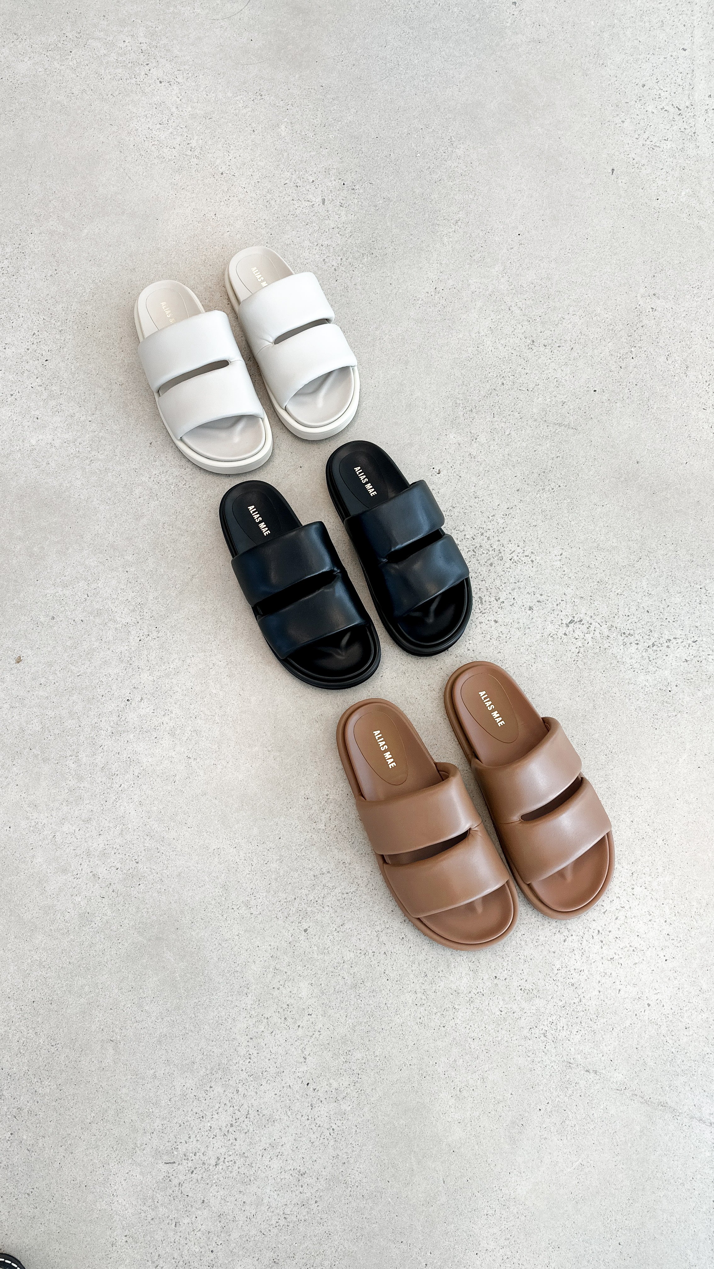 Alias Mae Dawn Slide - Bone Leather