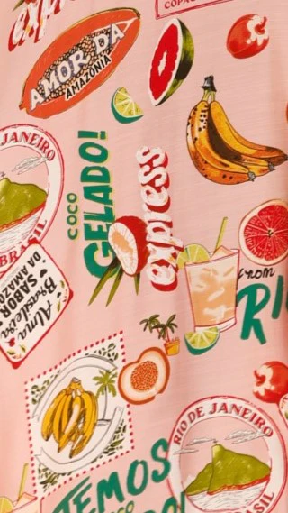 Cassia Playsuit - Rio Pink